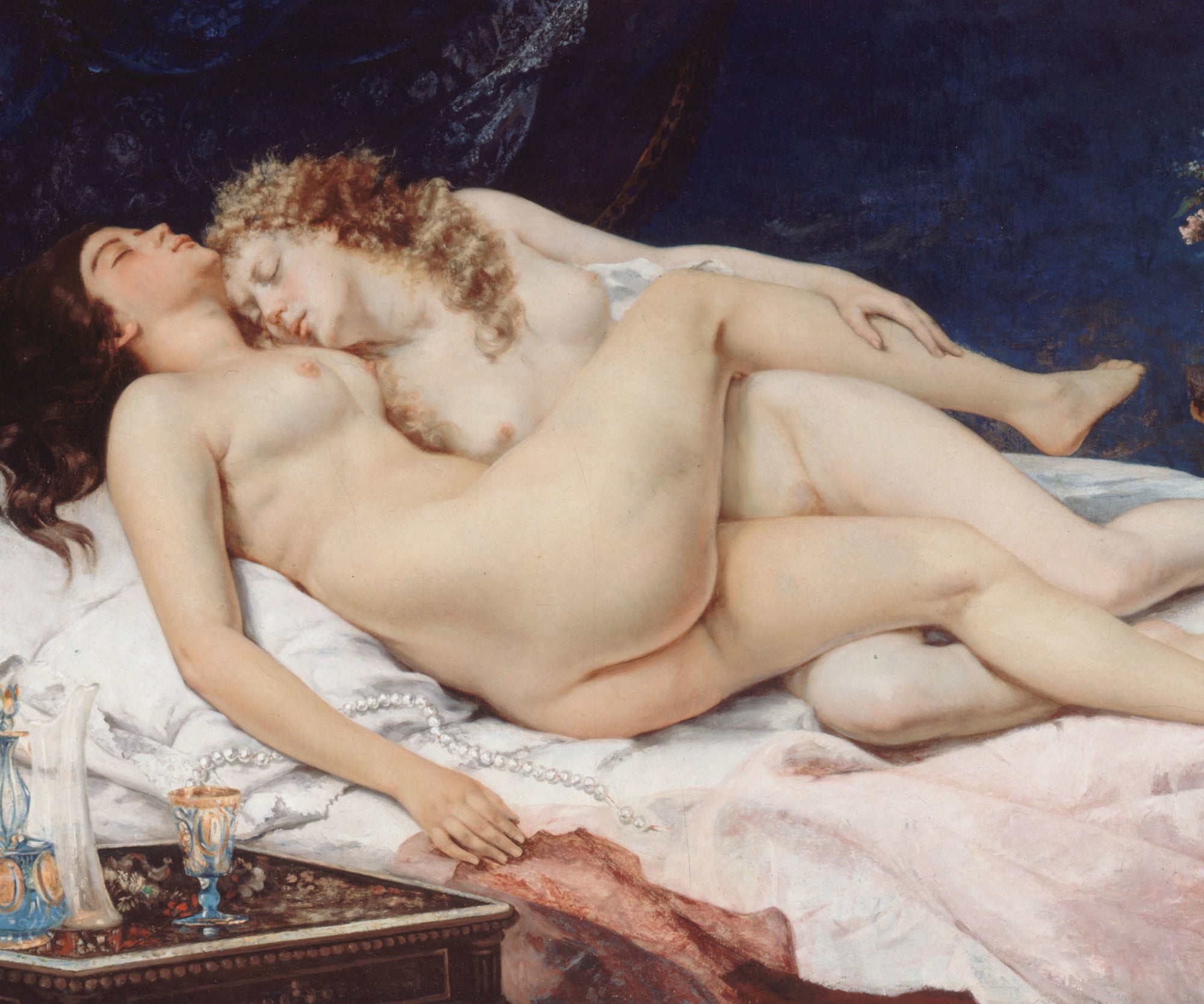 Gustave Courbet Fine Art Print, The Sleepers