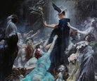 Adolf Hirémy-Hirschl Fine Art Print, The Souls At The Acheron