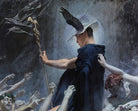 Adolf Hirémy-Hirschl Fine Art Print, The Souls At The Acheron
