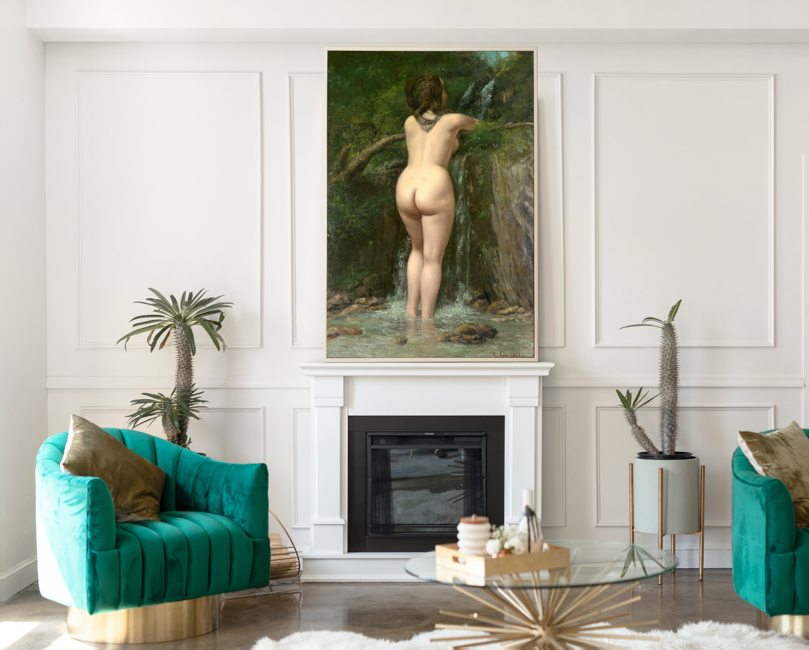 The Source, Gustave Courbet Fine Art Print