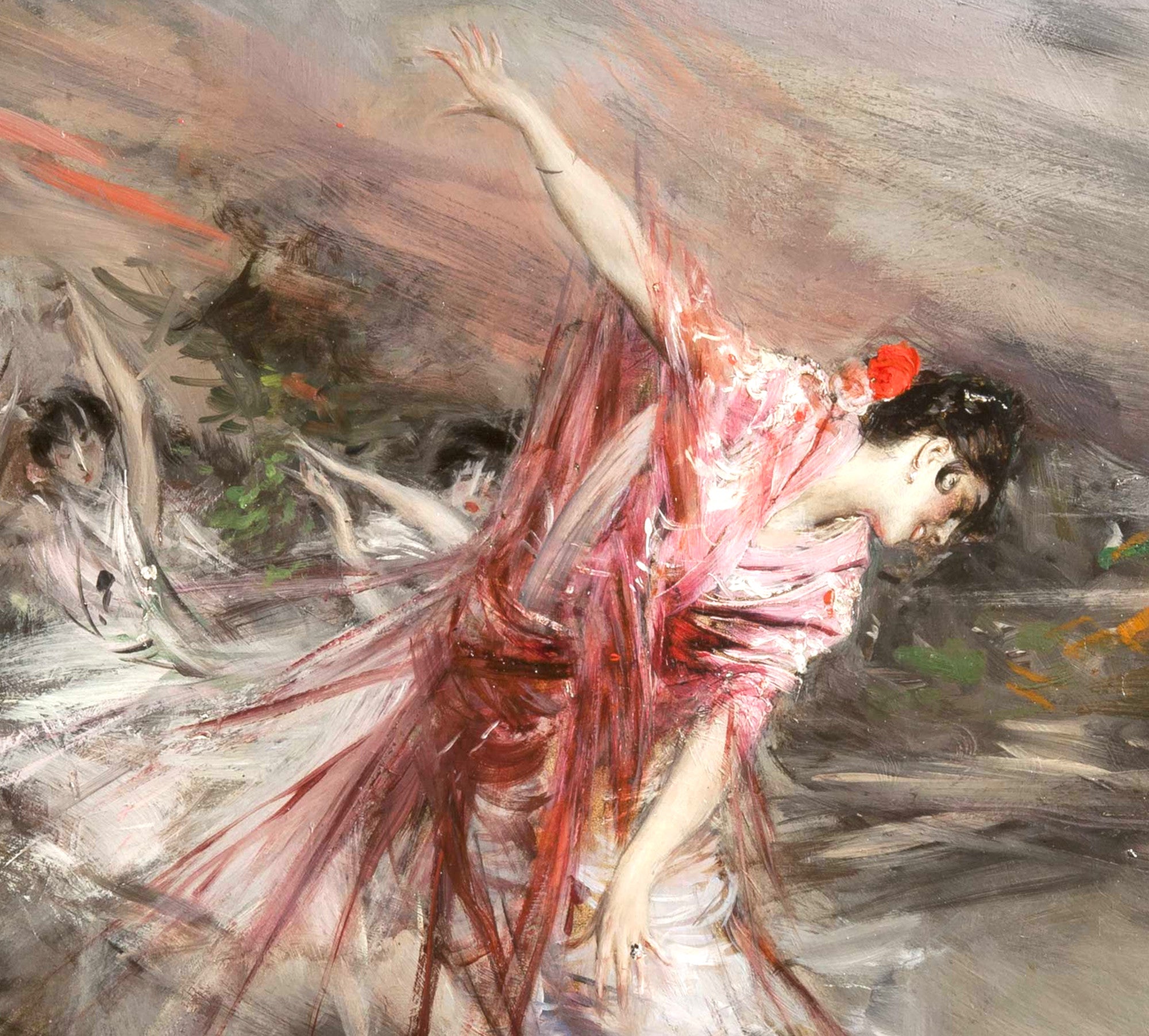 Giovanni Boldini Fine Art Print, The Spanish Dancer