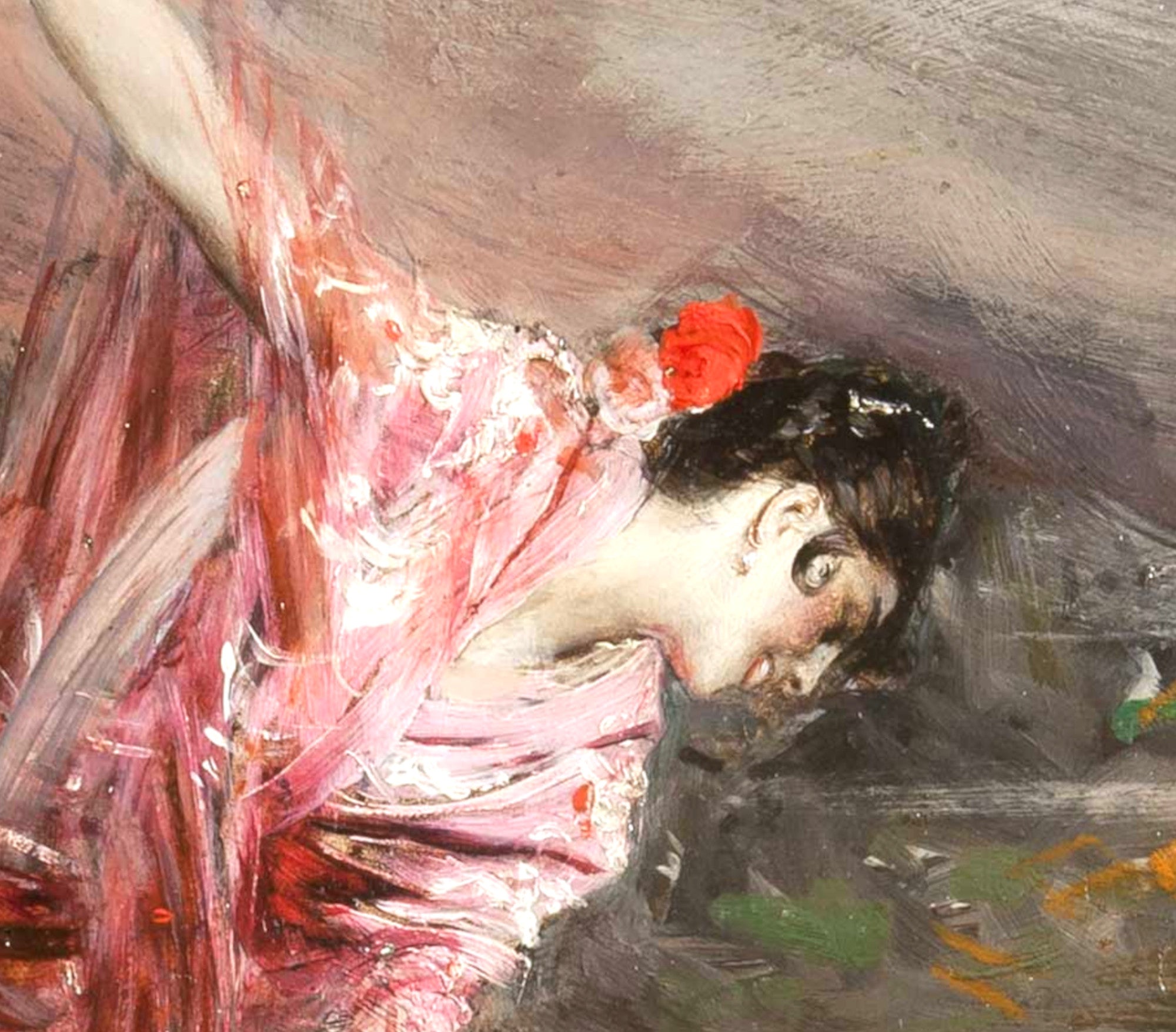 Giovanni Boldini Fine Art Print, The Spanish Dancer