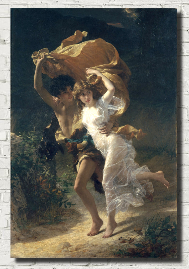 Pierre Auguste Cot Fine Art Print : The Storm