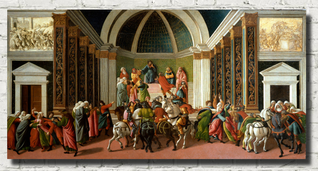 Sandro Botticelli Fine Art Print : The Story of Virginia