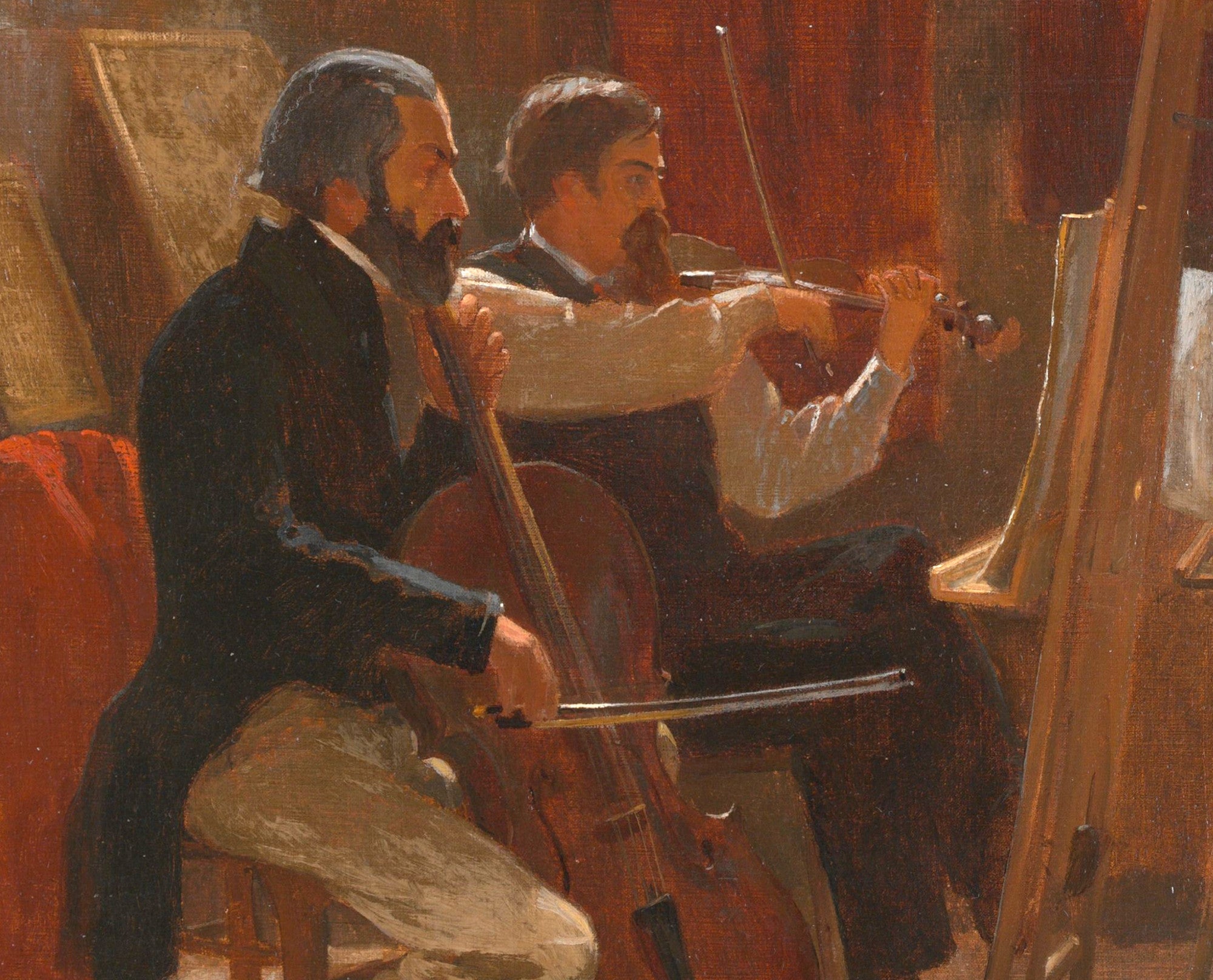 Winslow Homer Fine Art Print :  The Studio
