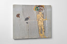 Gustav Klimt, Beethoven Frieze, The Sufferings of Weak Mankind' and 'The Well-armed Strong One'