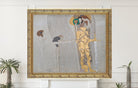 Gustav Klimt, Beethoven Frieze, The Sufferings of Weak Mankind' and 'The Well-armed Strong One'