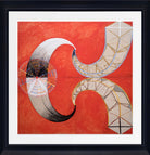 Hilma Af Klint Abstract Framed Art Print, No 9 Swan