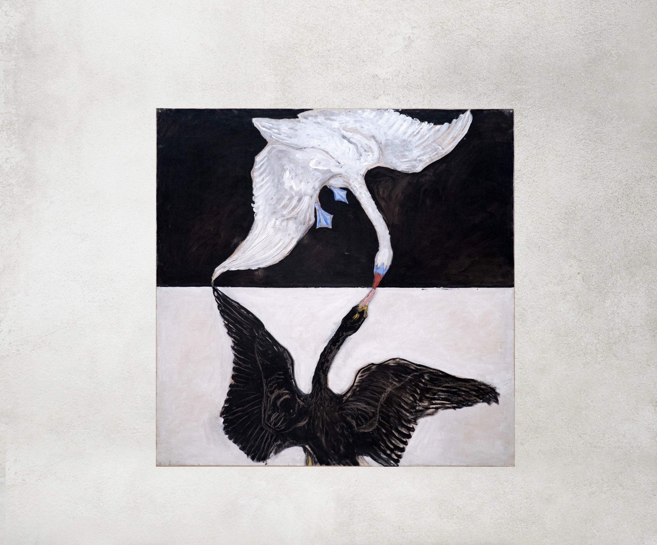 Hilma Af Klint Abstract Framed Art Print, No 1 Swan