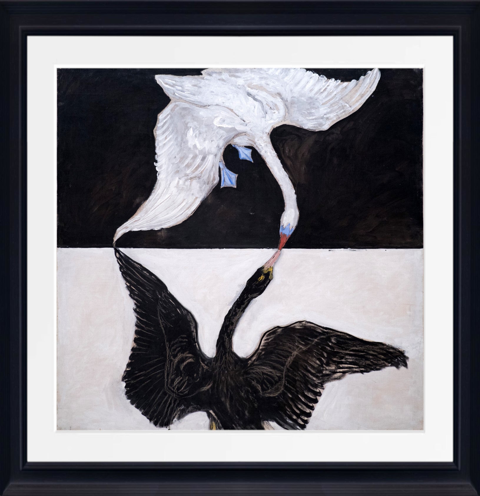 Hilma Af Klint Abstract Framed Art Print, No 1 Swan