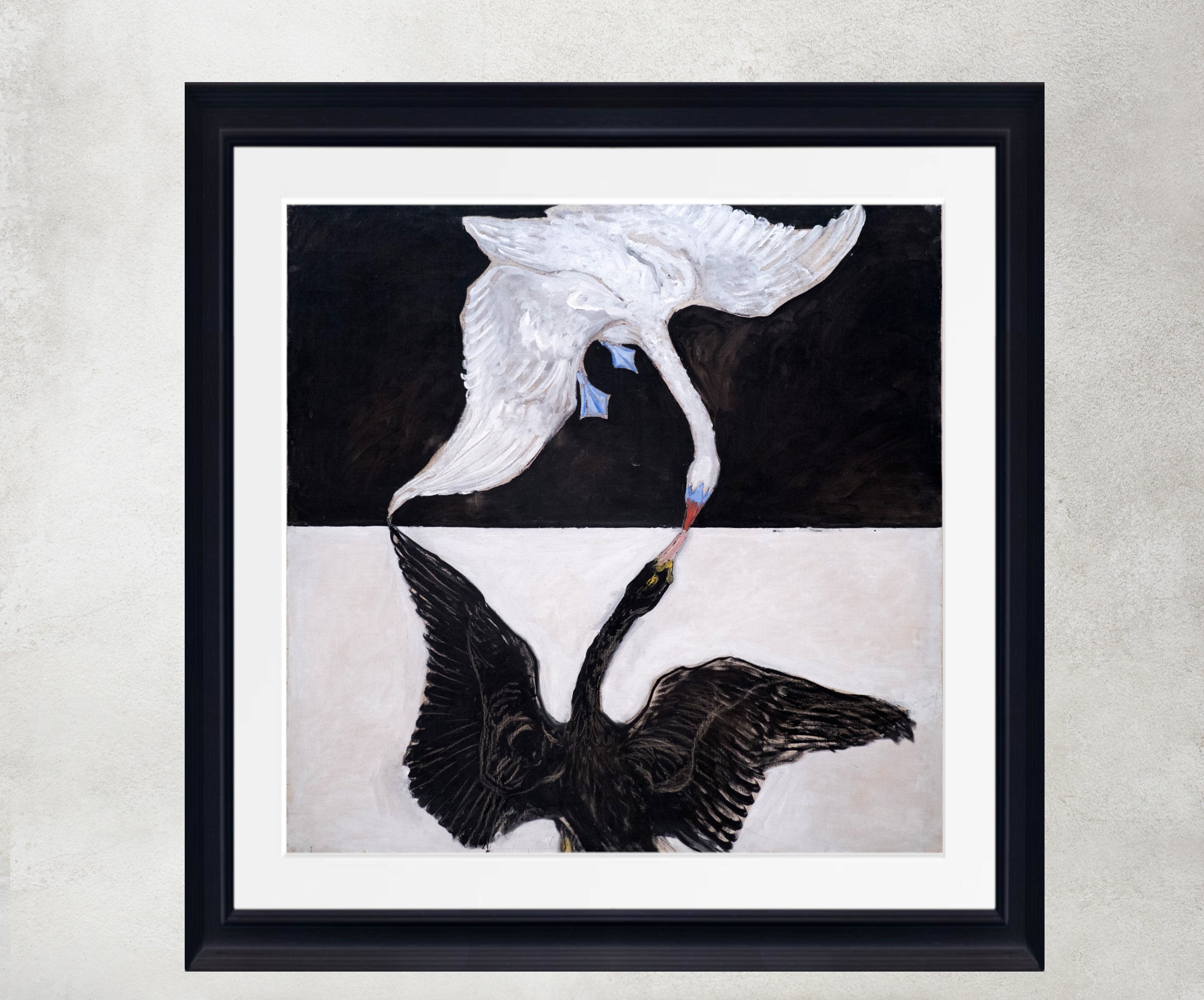 Hilma Af Klint Abstract Framed Art Print, No 1 Swan