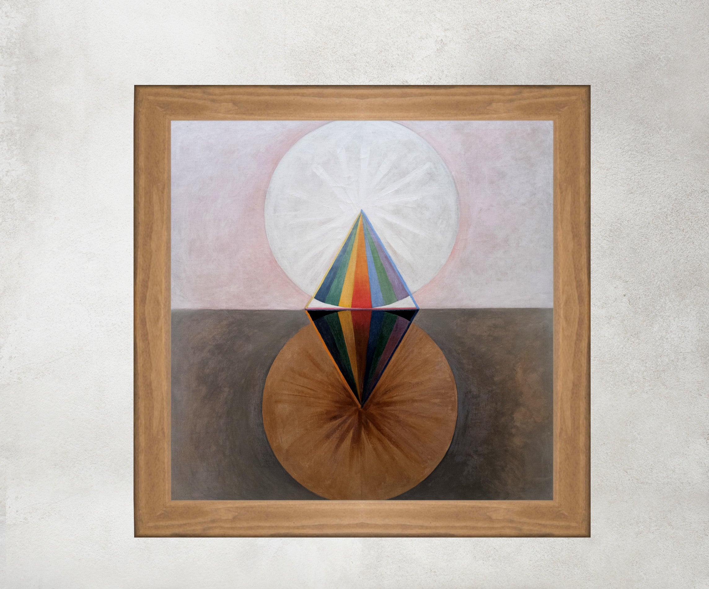 Hilma Af Klint Abstract Framed Art Print, No 12 Swan