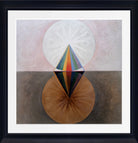 Hilma Af Klint Abstract Framed Art Print, No 12 Swan