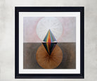 Hilma Af Klint Abstract Framed Art Print, No 12 Swan