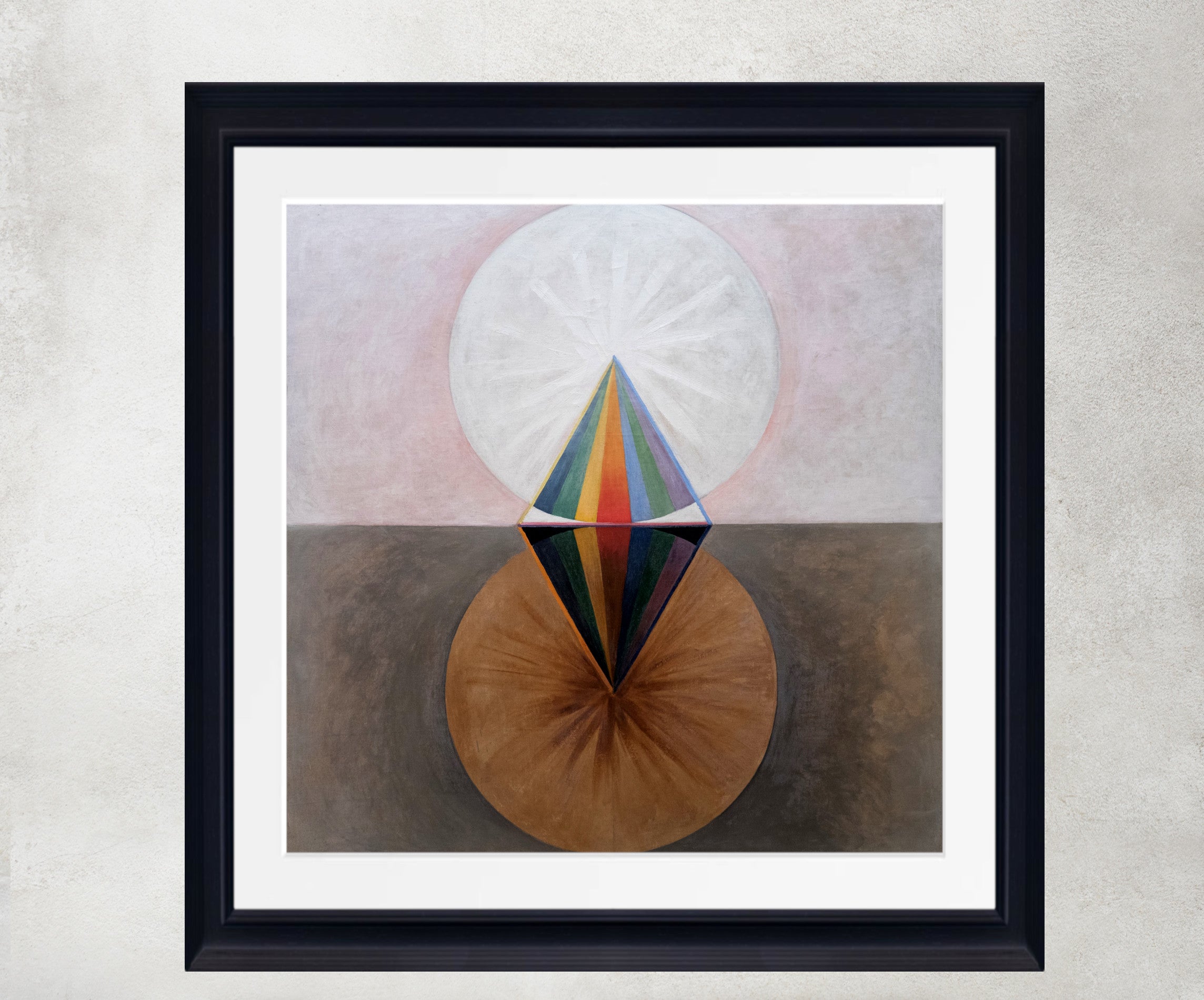 Hilma Af Klint Abstract Framed Art Print, No 12 Swan