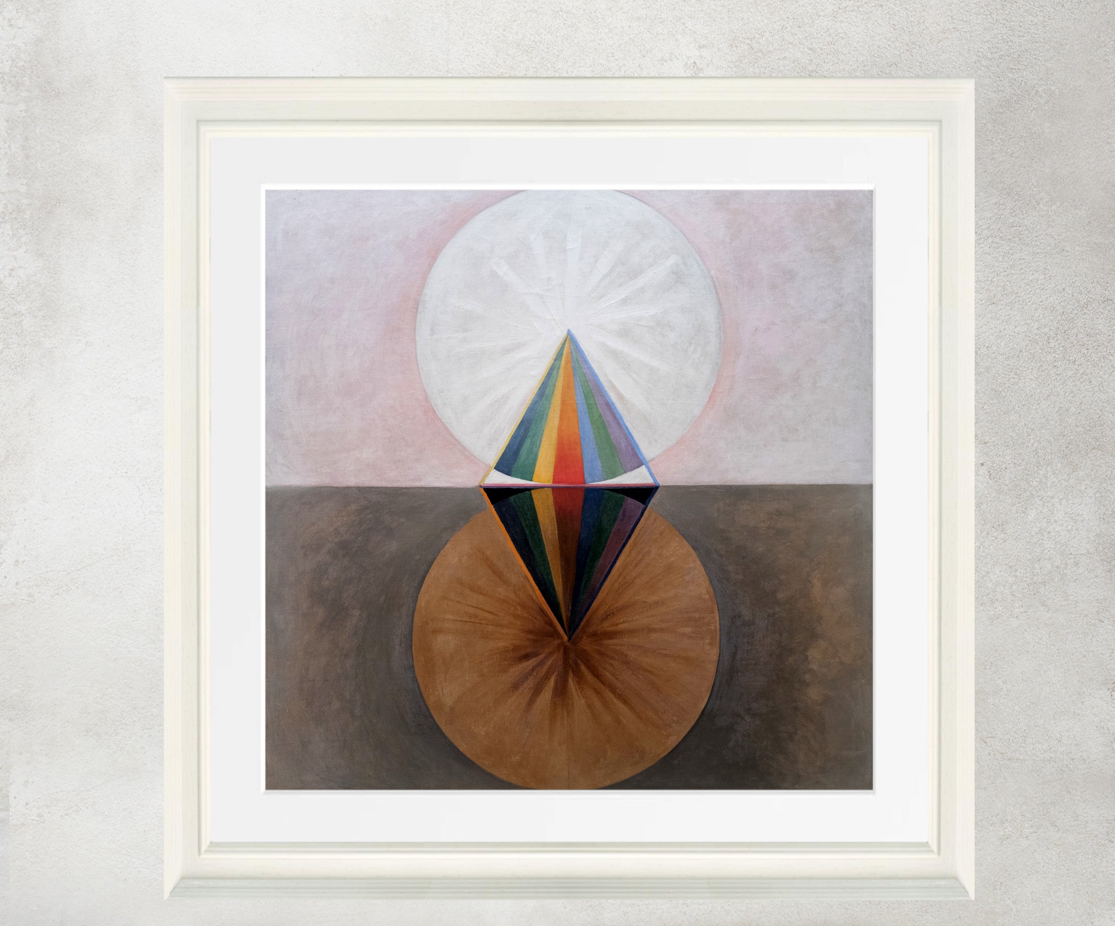 Hilma Af Klint Abstract Framed Art Print, No 12 Swan