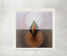 Hilma Af Klint Abstract Framed Art Print, No 12 Swan