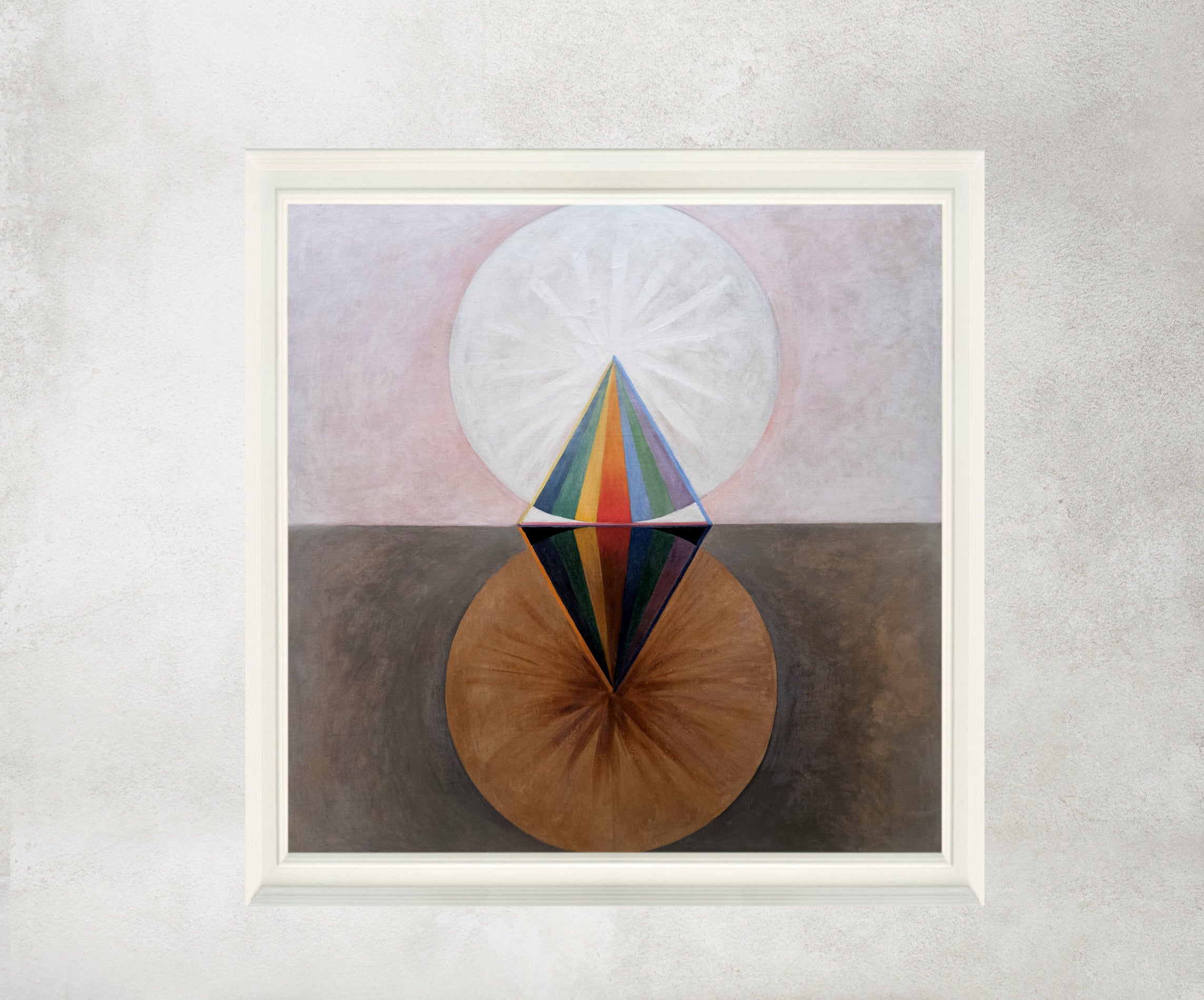 Hilma Af Klint Abstract Framed Art Print, No 12 Swan