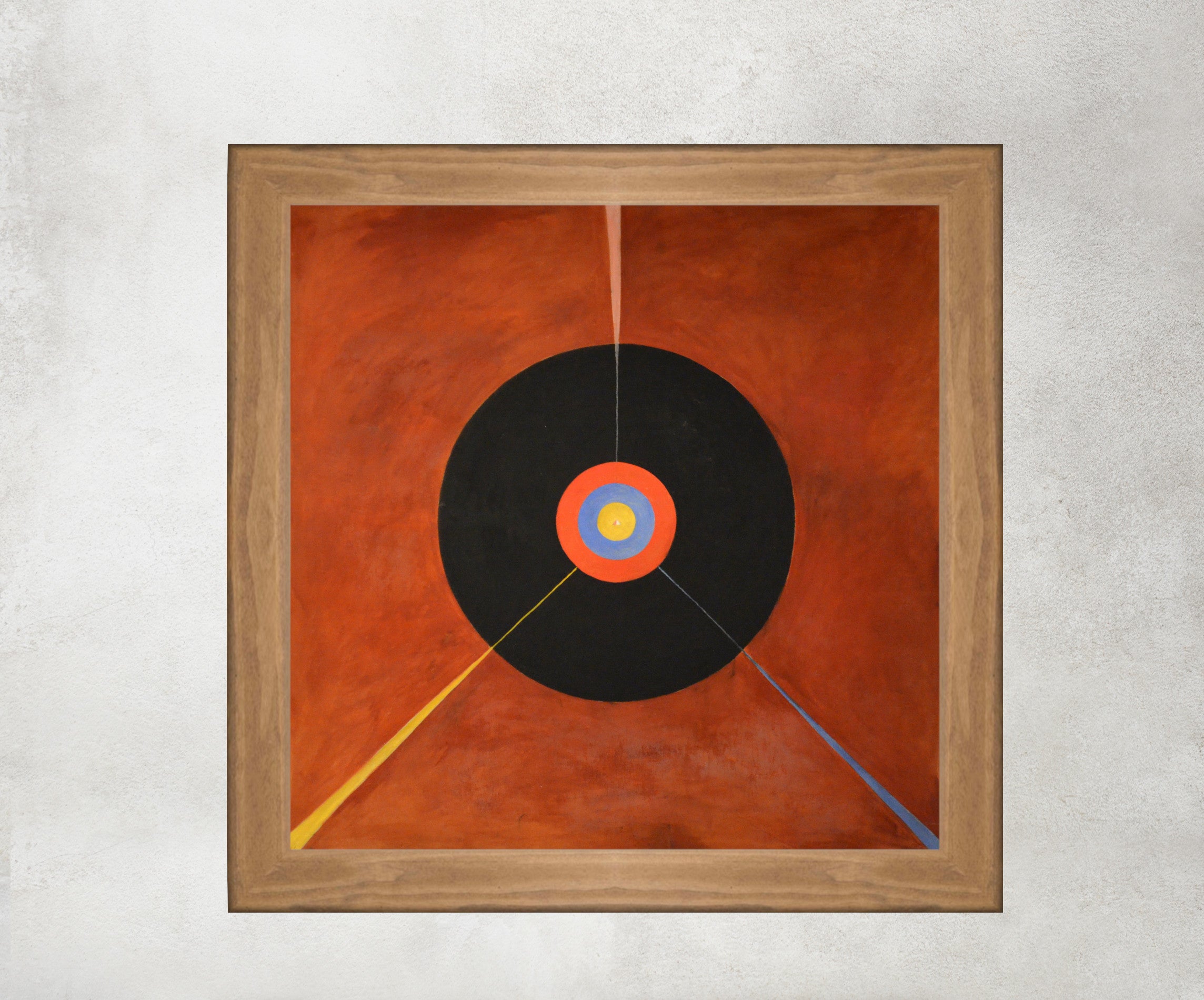 Hilma Af Klint Abstract Framed Art Print, No 18 Swan