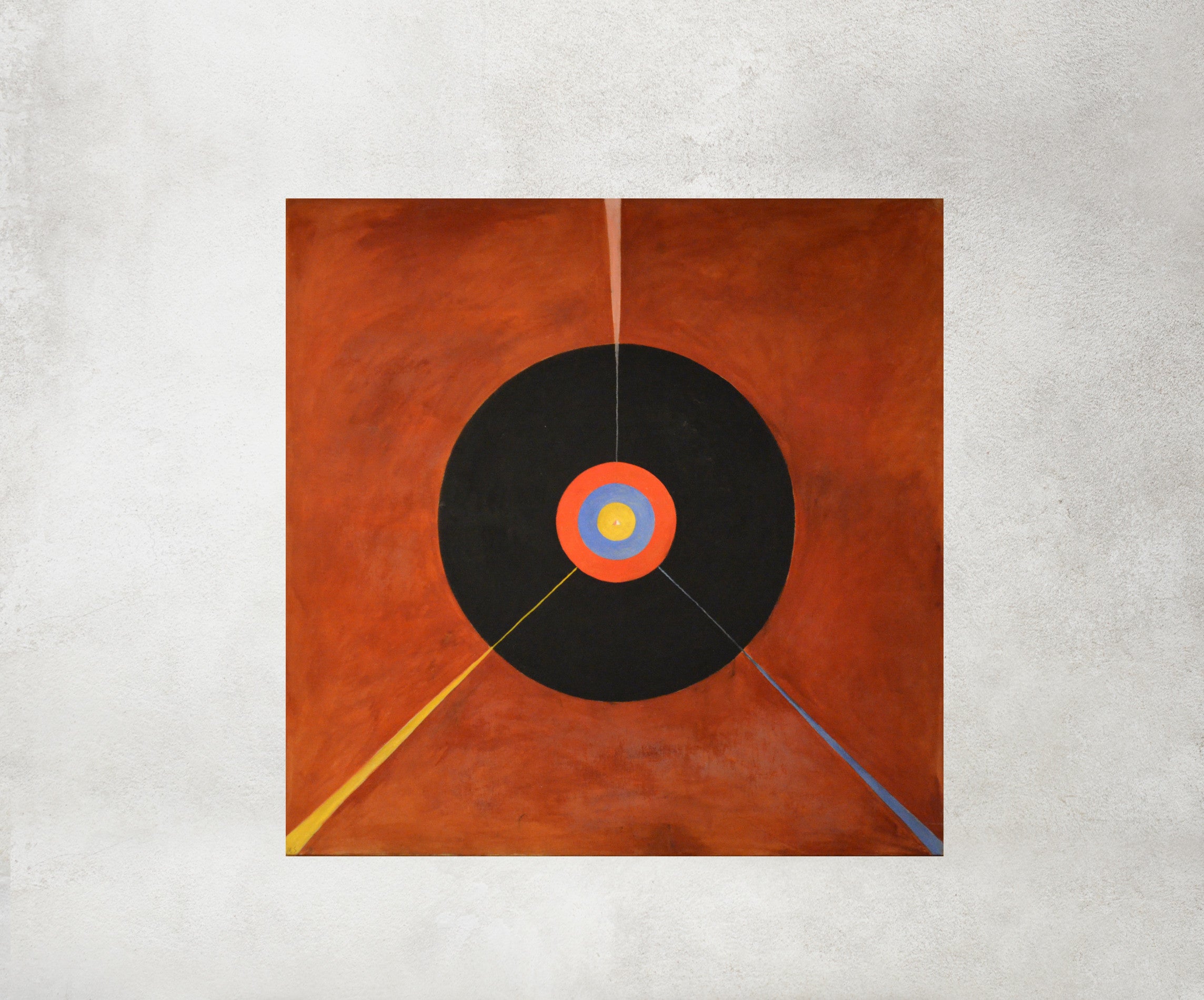 Hilma Af Klint Abstract Framed Art Print, No 18 Swan