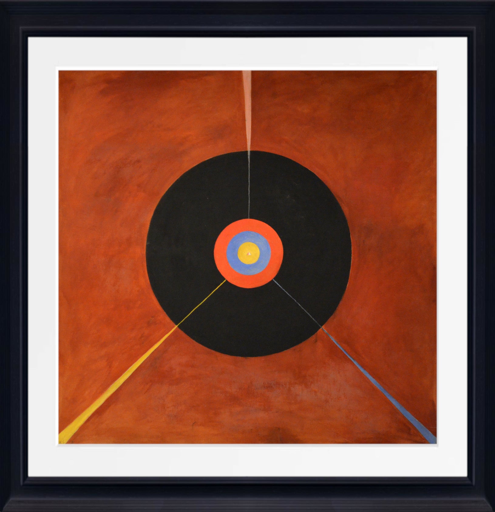 Hilma Af Klint Abstract Framed Art Print, No 18 Swan