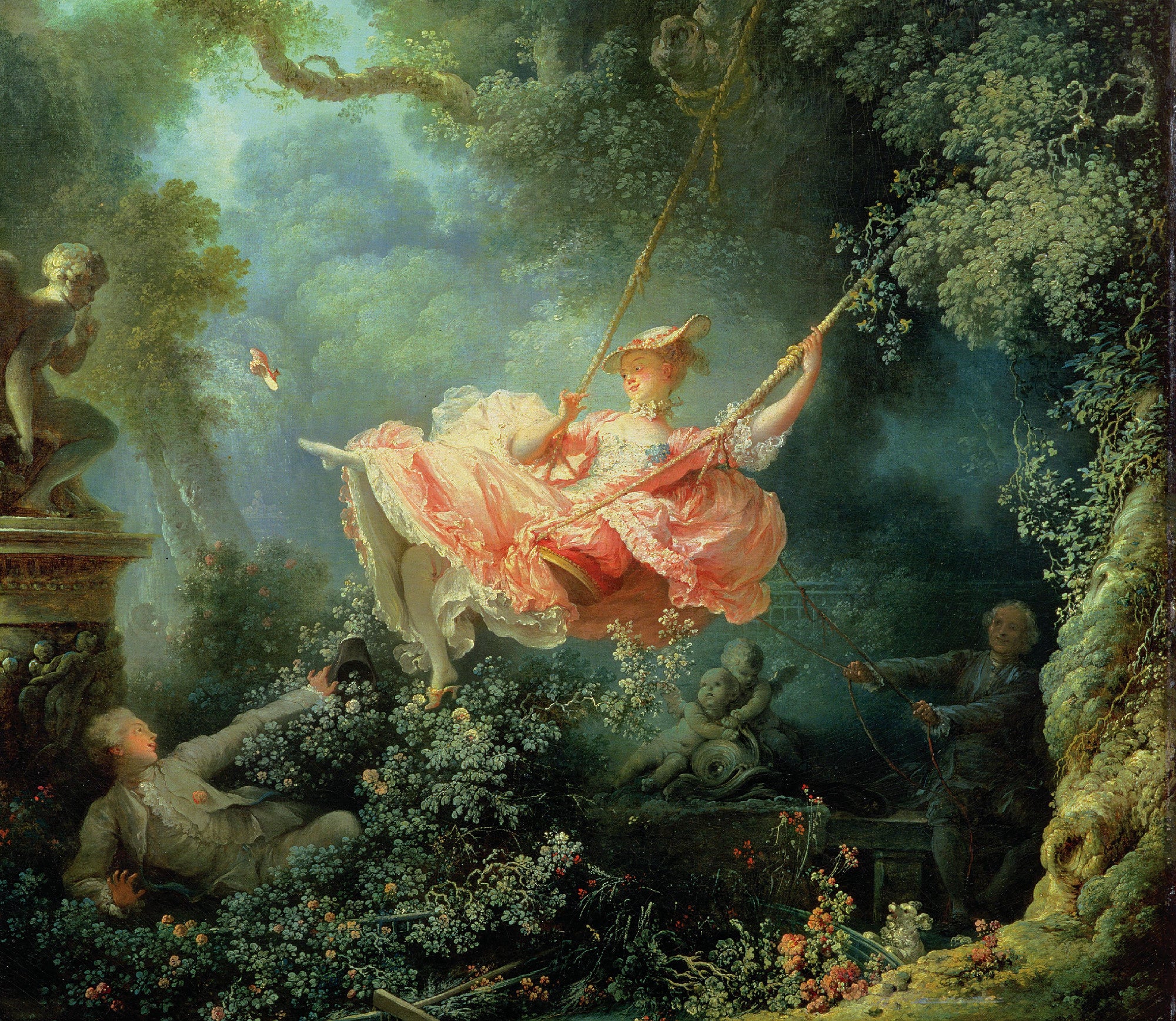 Jean-Honoré Fragonard Fine Art Print, The Swing