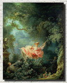 Jean-Honoré Fragonard Fine Art Print, The Swing