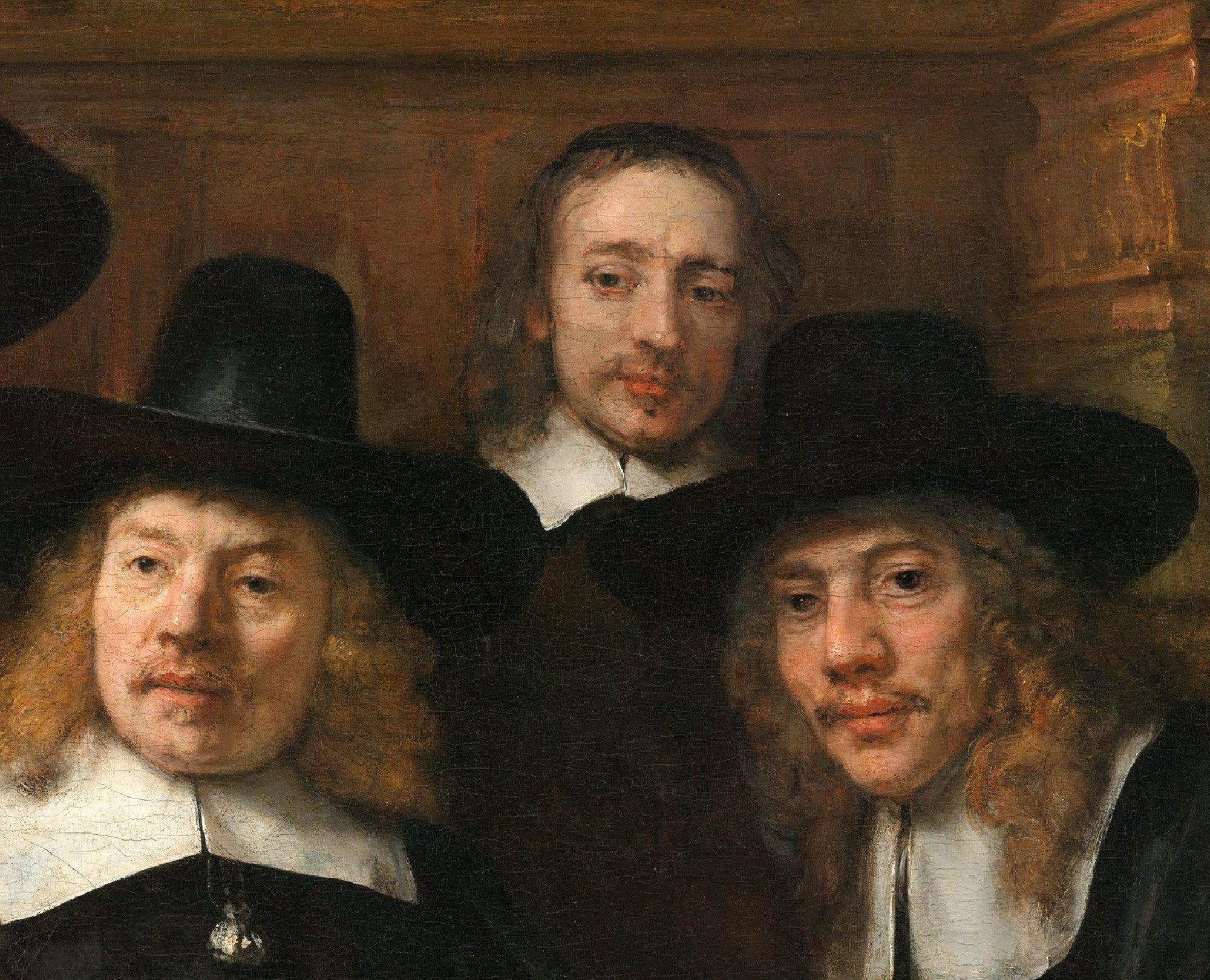 Rembrandt Fine Art Print, The Syndics of the Amsterdam Drapers' Guild, (Sampling Officials)