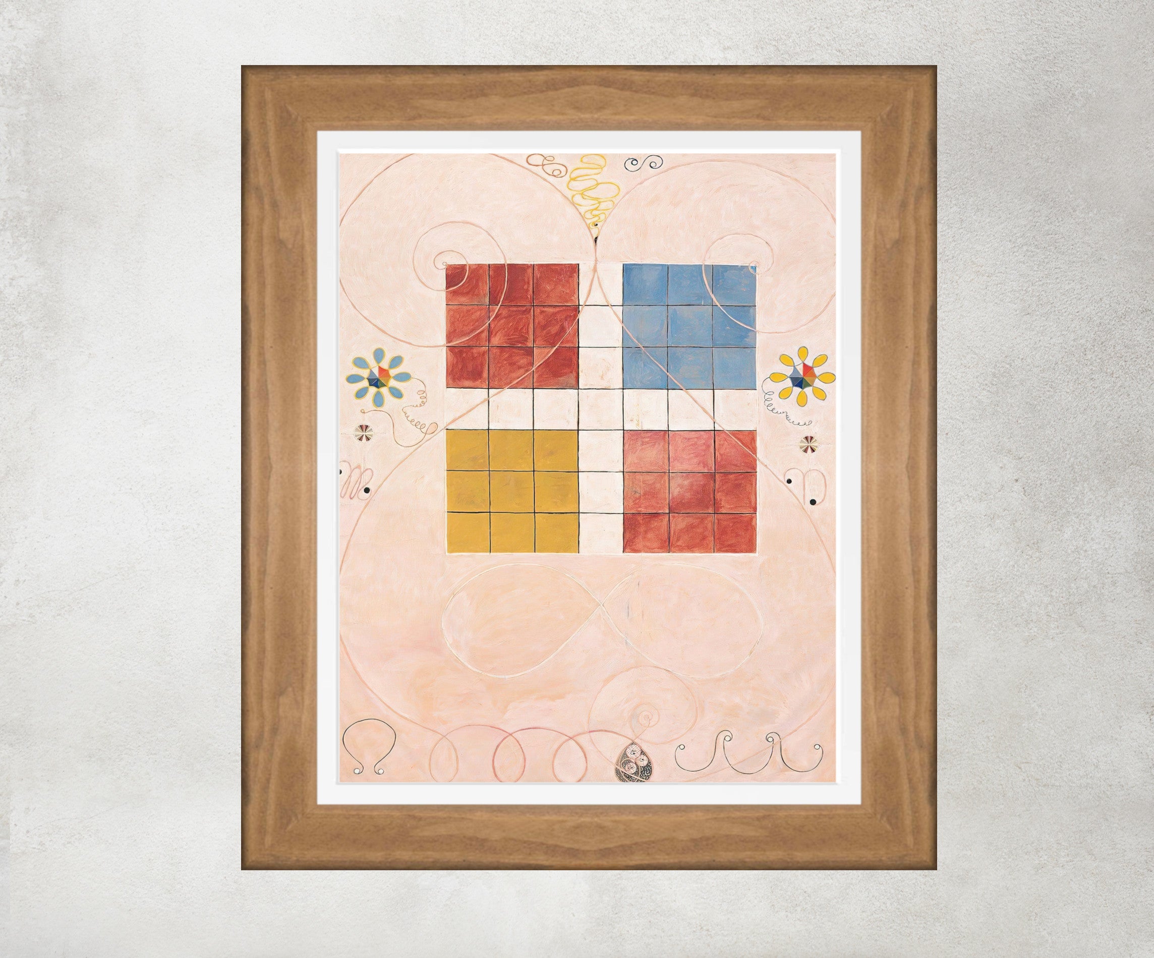 Hilma Af Klint Abstract Framed Art Print, The Ten Largest, No. 10 Old Age