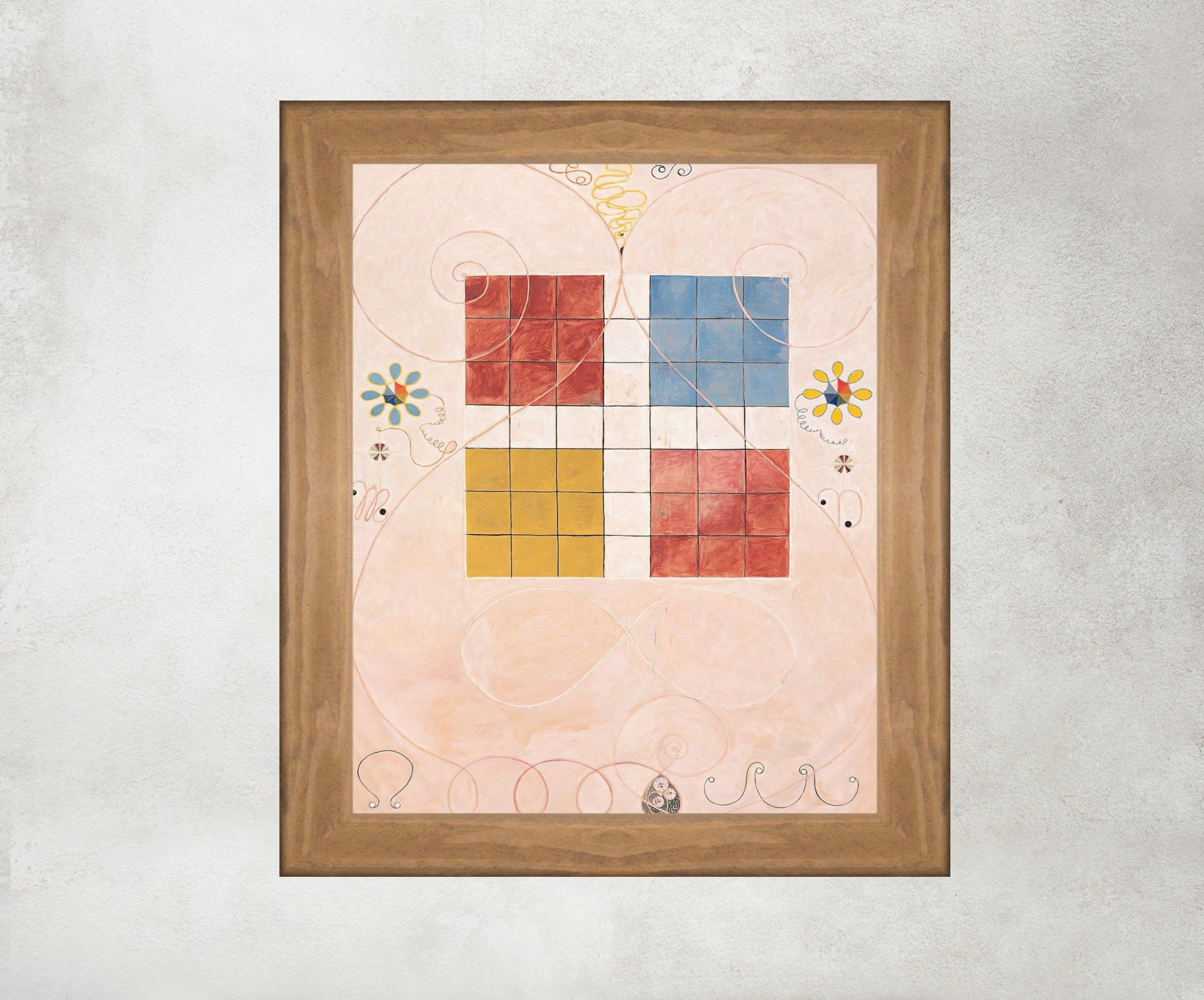 Hilma Af Klint Abstract Framed Art Print, The Ten Largest, No. 10 Old Age