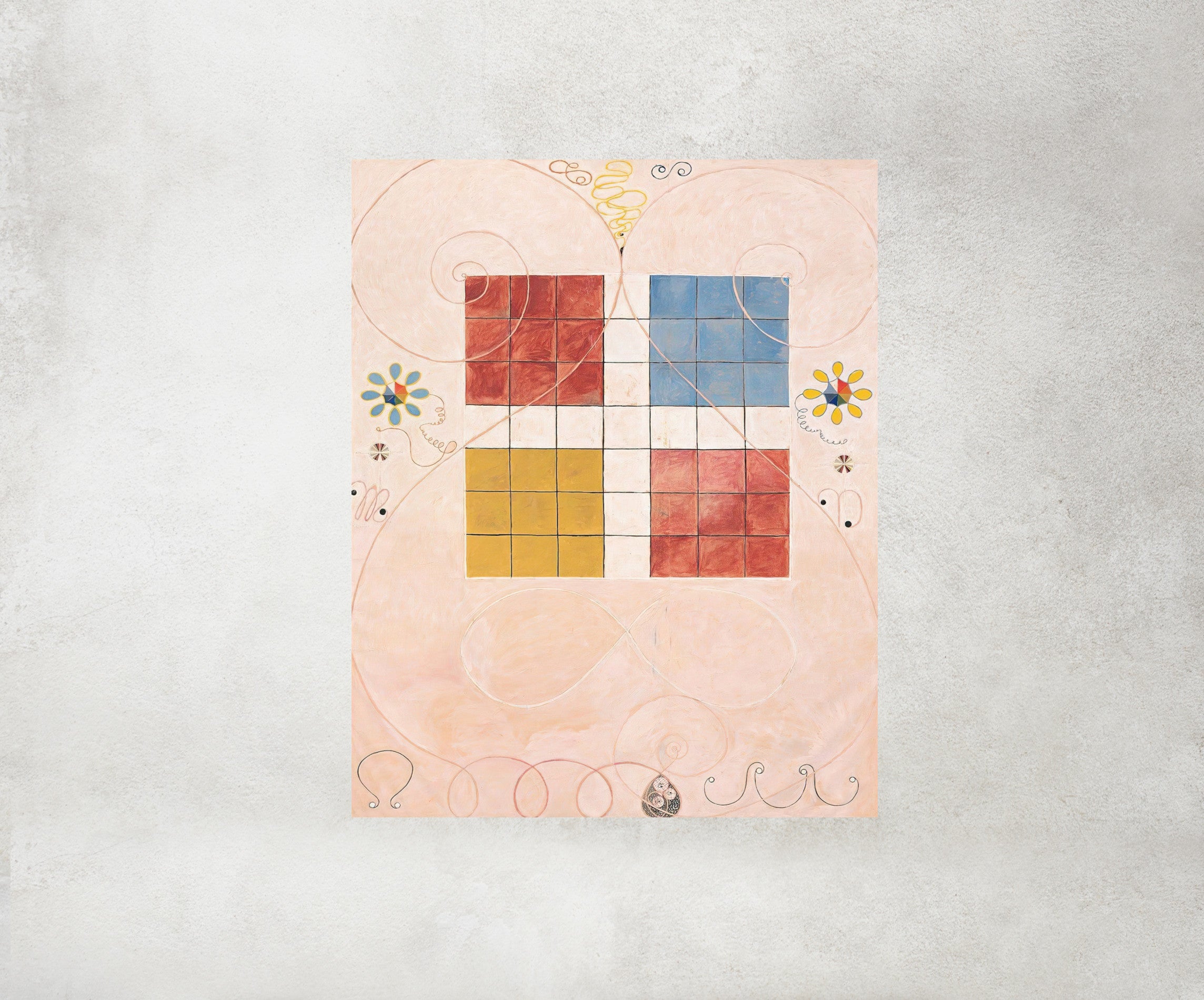 Hilma Af Klint Abstract Framed Art Print, The Ten Largest, No. 10 Old Age