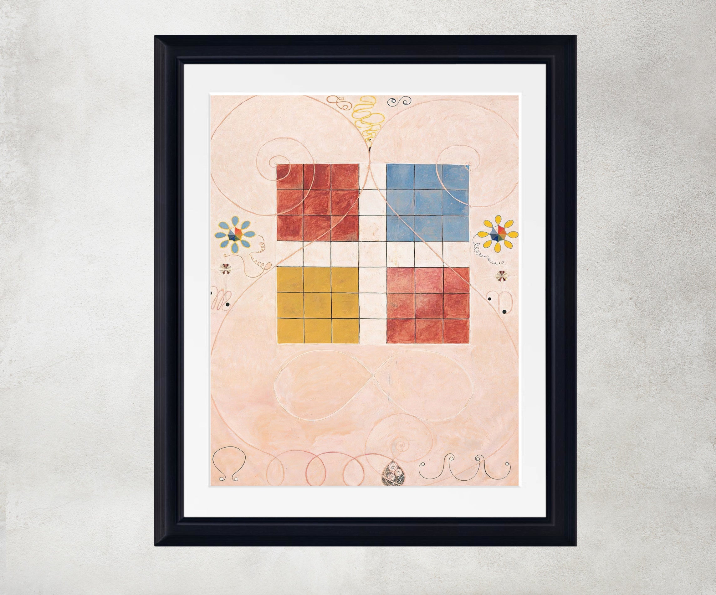Hilma Af Klint Abstract Framed Art Print, The Ten Largest, No. 10 Old Age