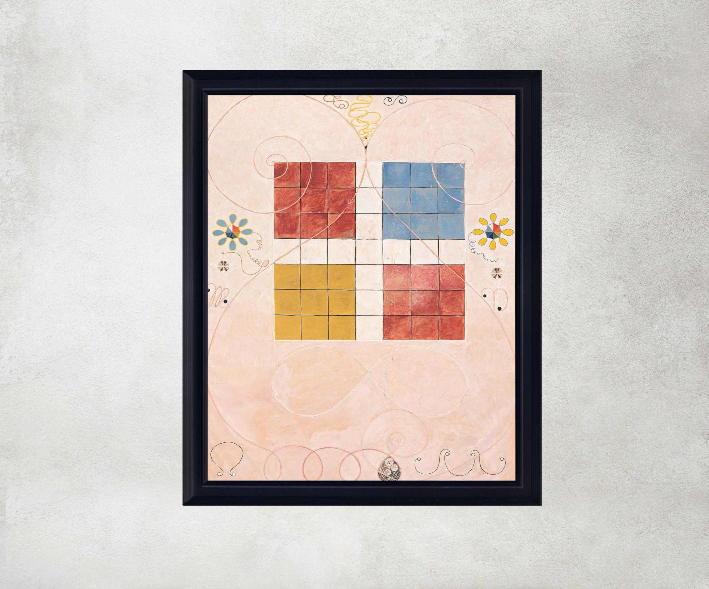 Hilma Af Klint Abstract Framed Art Print, The Ten Largest, No. 10 Old Age