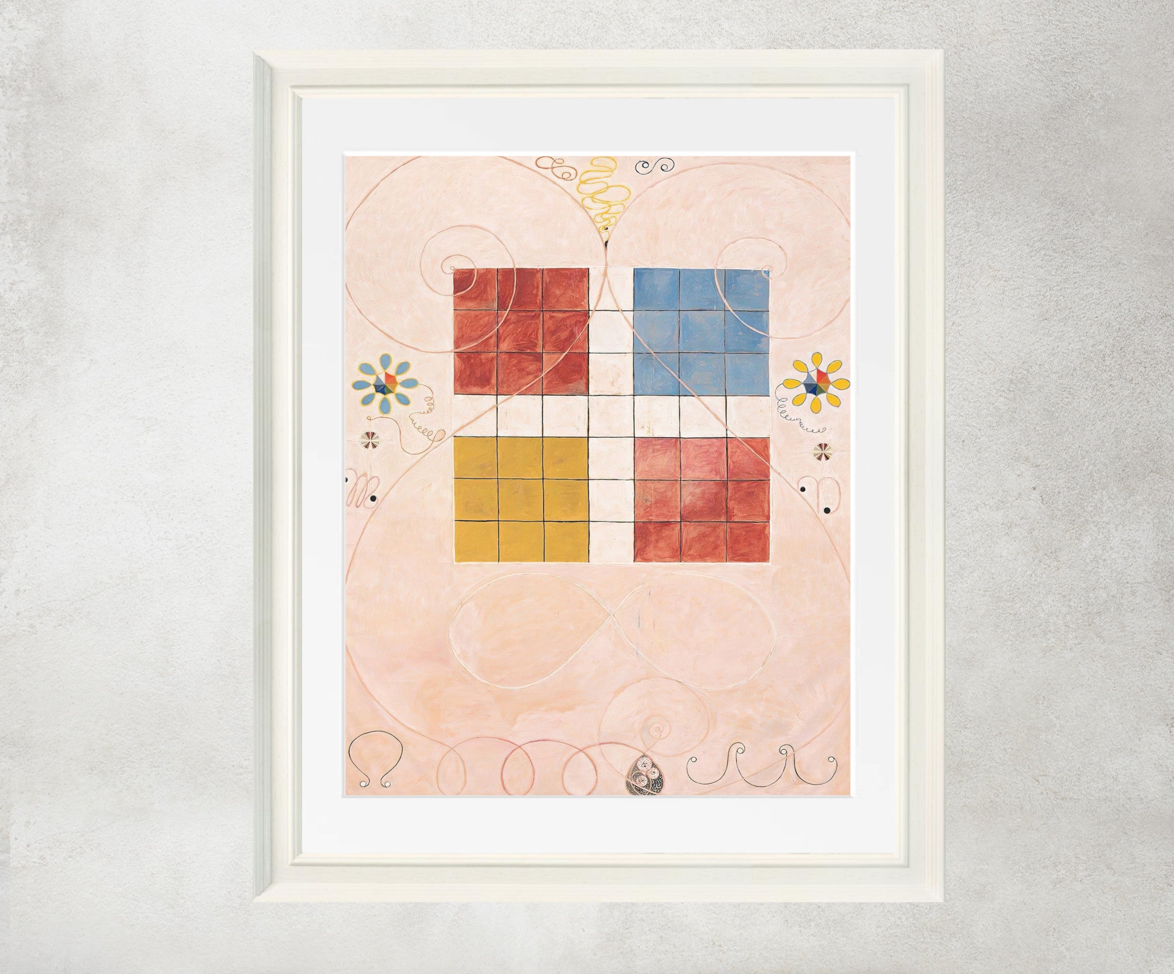 Hilma Af Klint Abstract Framed Art Print, The Ten Largest, No. 10 Old Age
