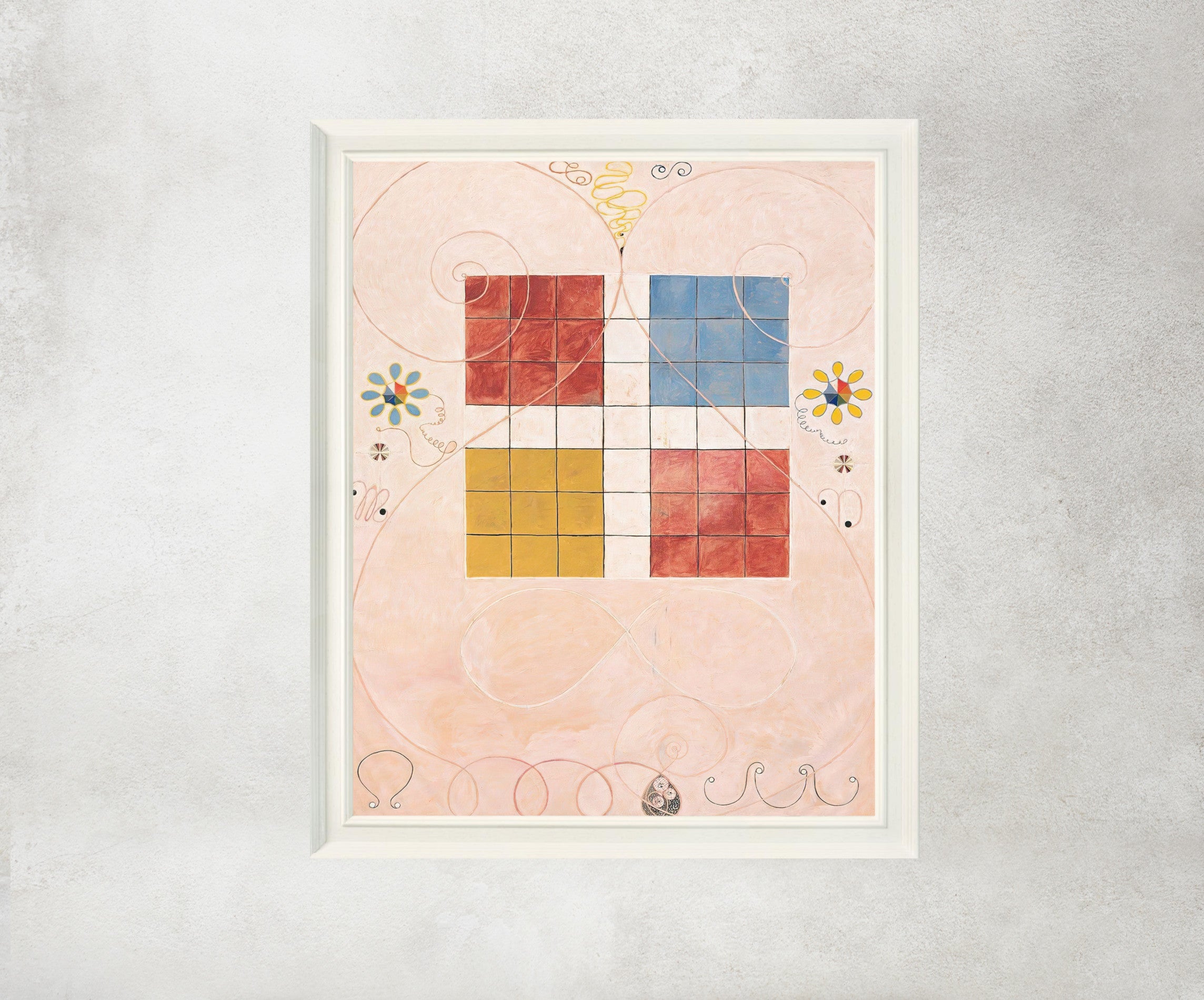 Hilma Af Klint Abstract Framed Art Print, The Ten Largest, No. 10 Old Age