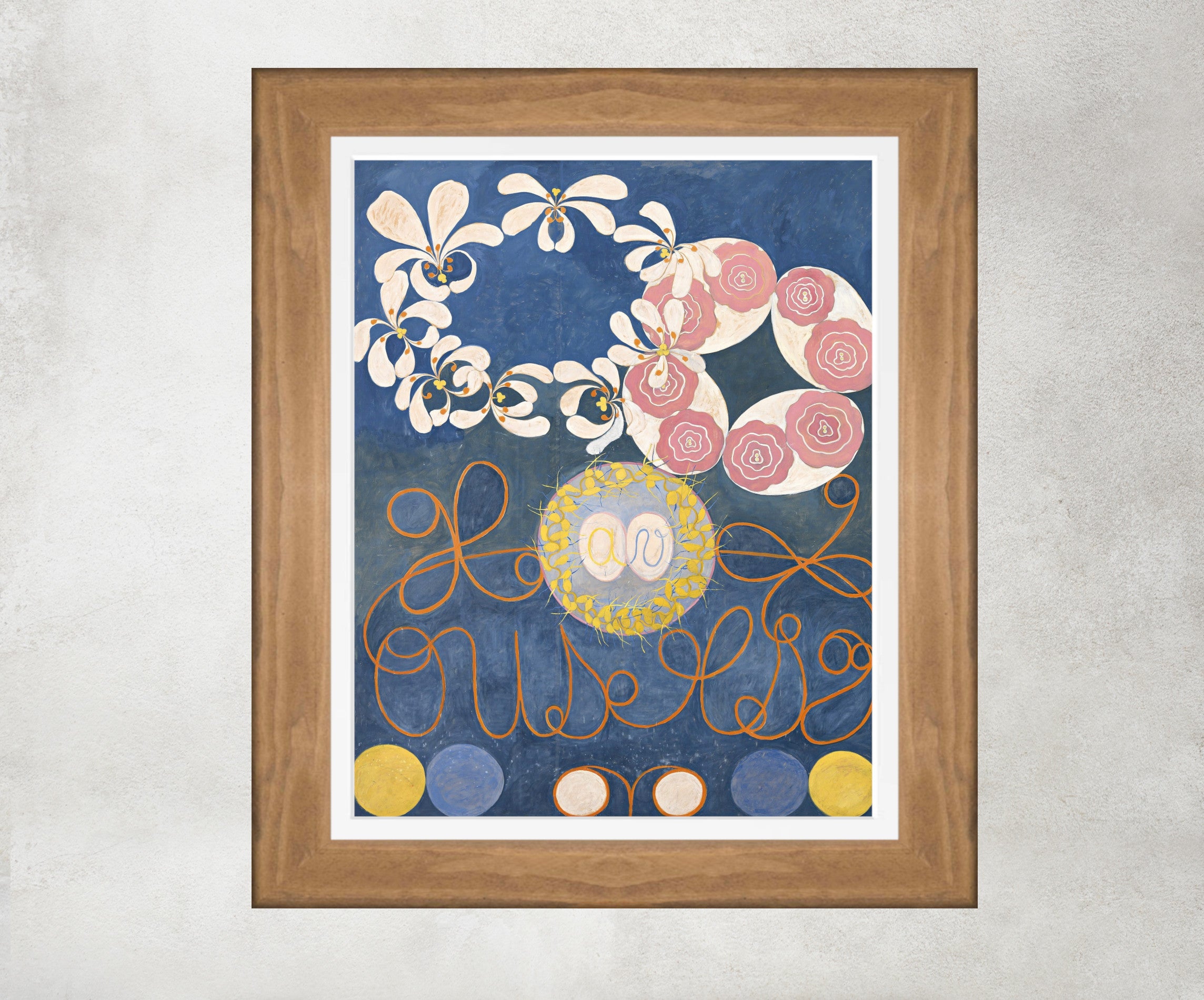 Hilma Af Klint Abstract Framed Art Print, The Ten Largest, No. 1, Childhood