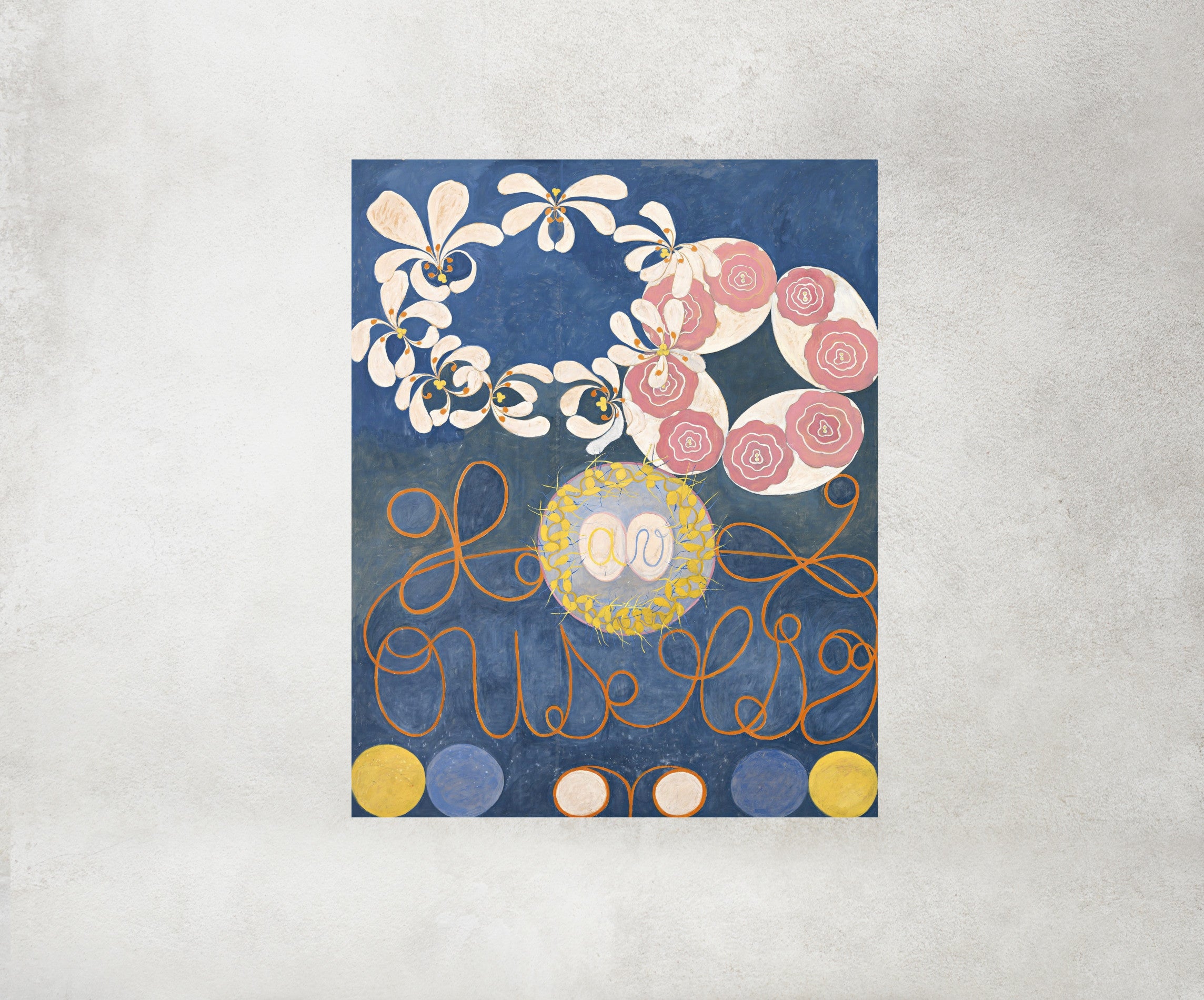 Hilma Af Klint Abstract Framed Art Print, The Ten Largest, No. 1, Childhood