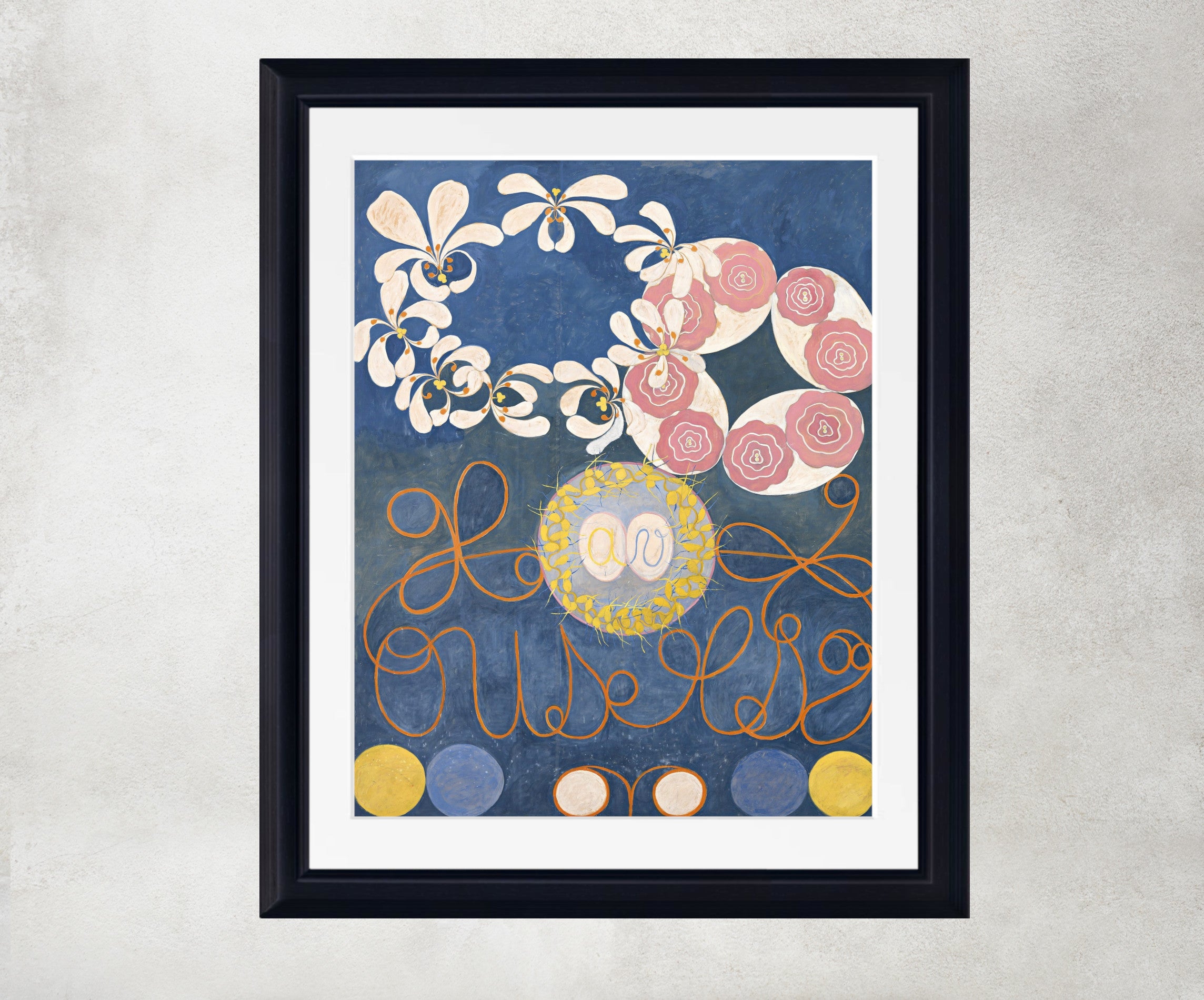 Hilma Af Klint Abstract Framed Art Print, The Ten Largest, No. 1, Childhood