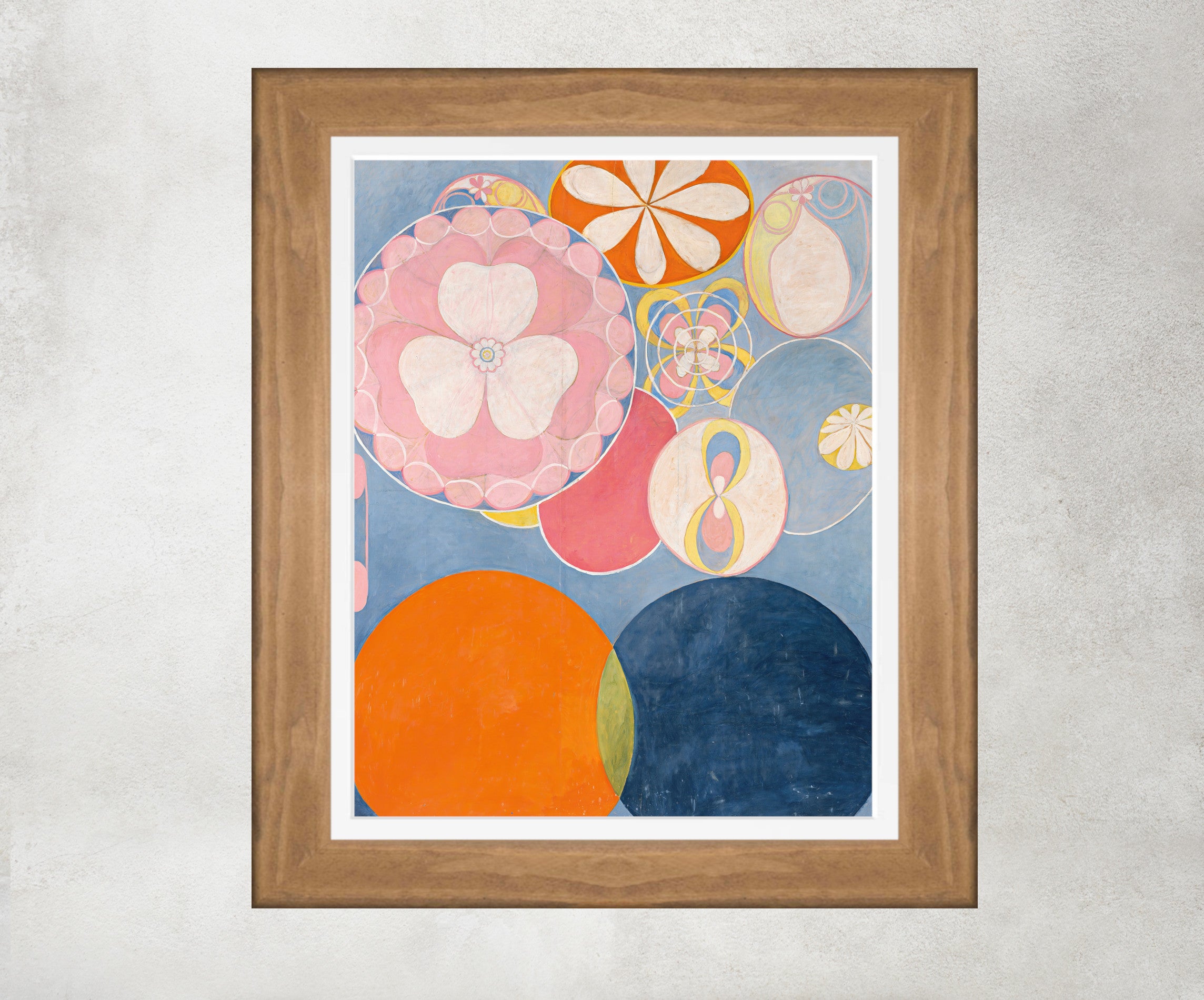 Hilma Af Klint Abstract Framed Art Print, The Ten Largest, No. 2, Childhood