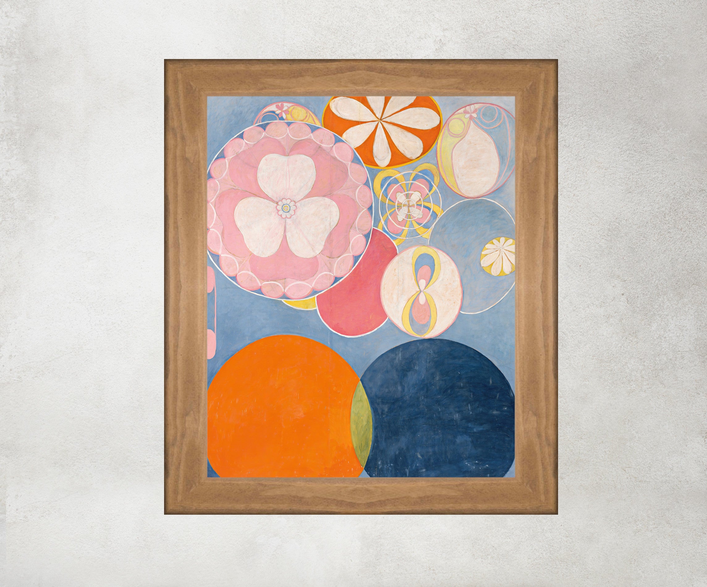 Hilma Af Klint Abstract Framed Art Print, The Ten Largest, No. 2, Childhood