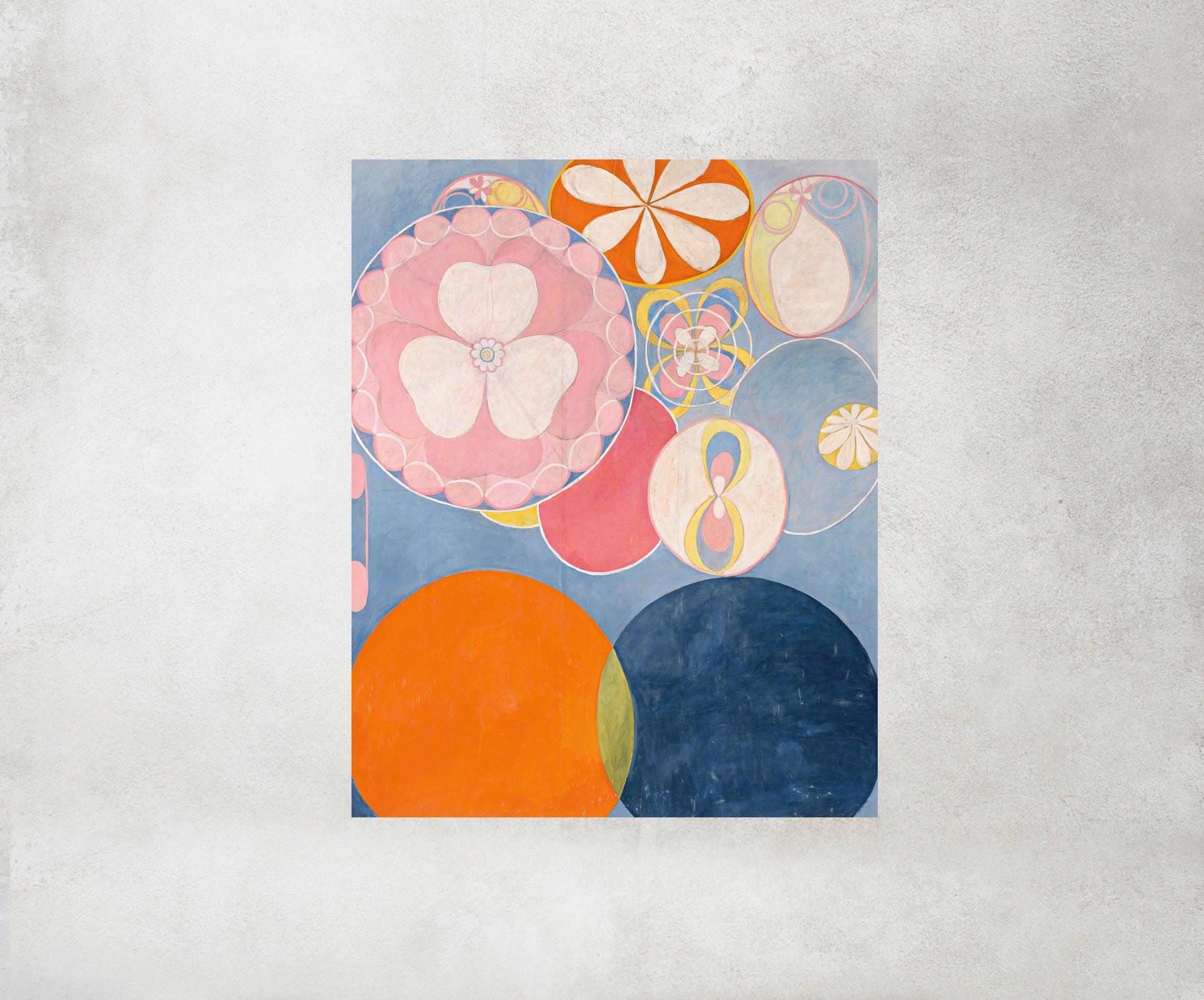 Hilma Af Klint Abstract Framed Art Print, The Ten Largest, No. 2, Childhood