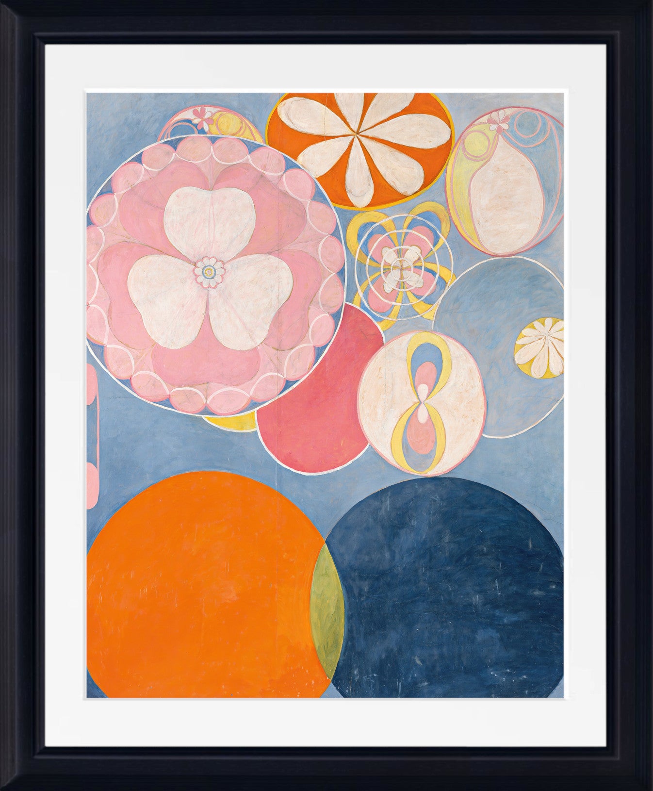 Hilma Af Klint Abstract Framed Art Print, The Ten Largest, No. 2, Childhood