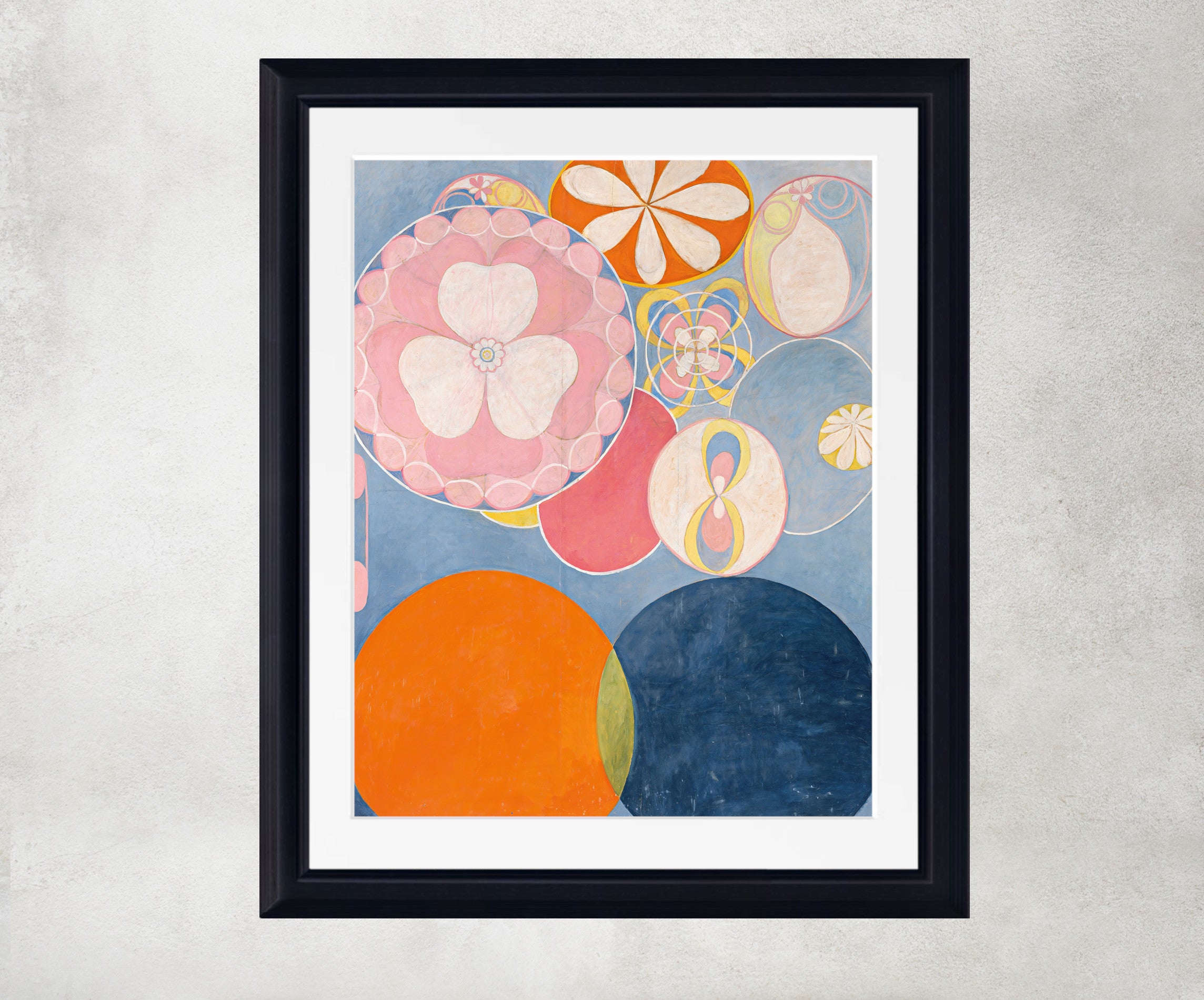 Hilma Af Klint Abstract Framed Art Print, The Ten Largest, No. 2, Childhood