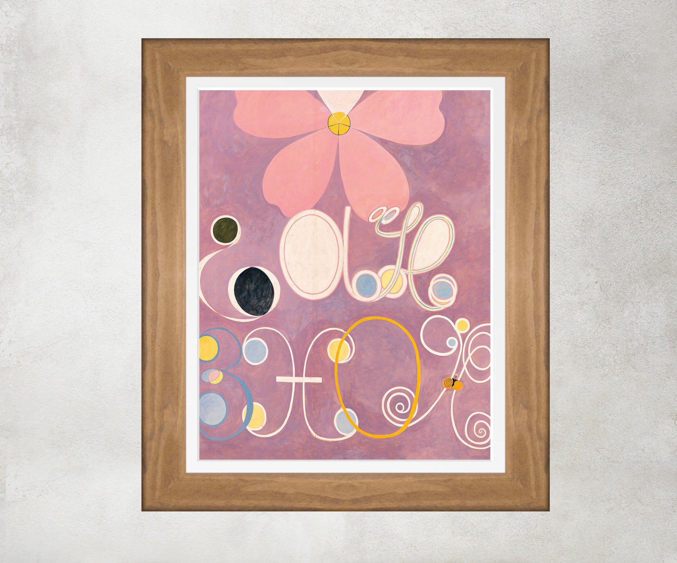 Hilma Af Klint Abstract Framed Art Print, The Ten Largest, No. 5, Adulthood