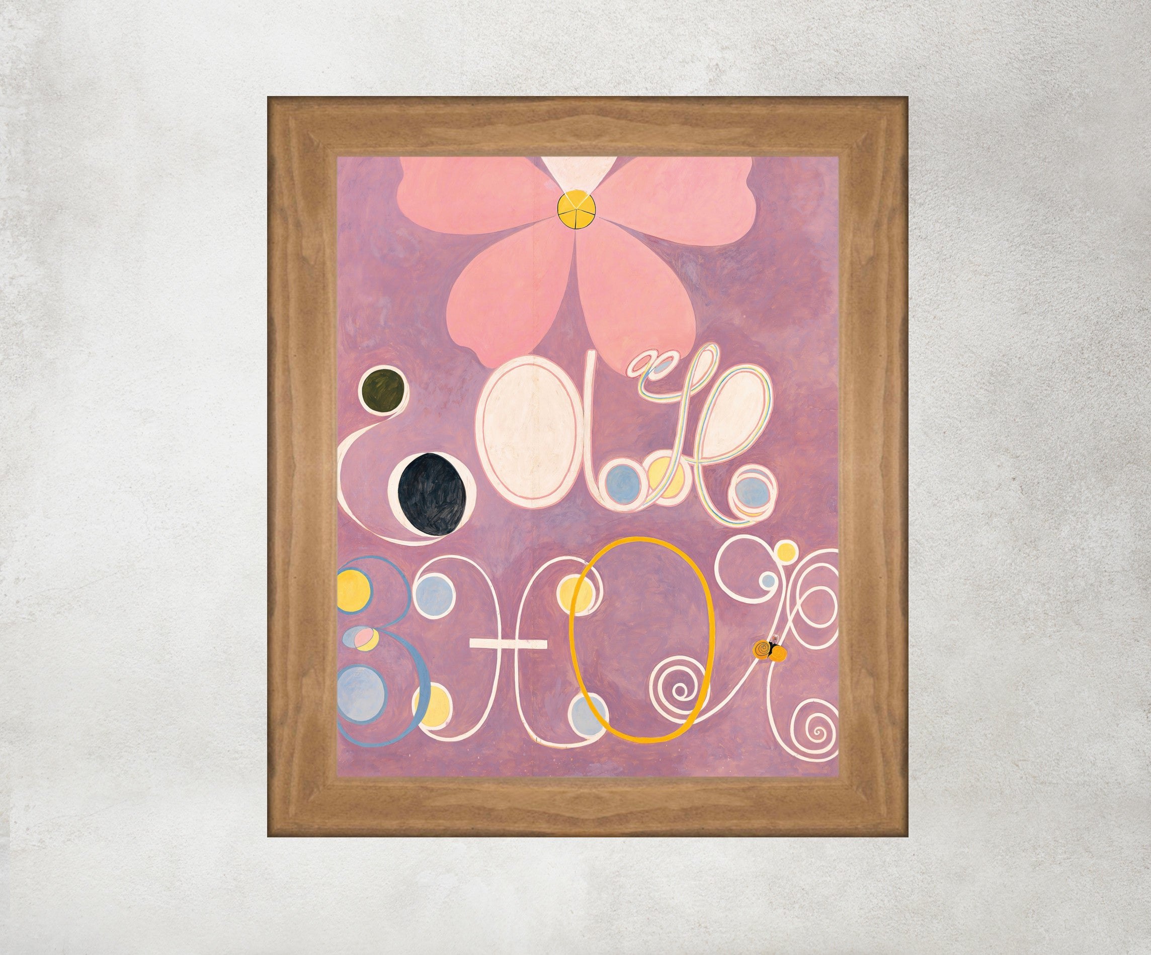 Hilma Af Klint Abstract Framed Art Print, The Ten Largest, No. 5, Adulthood