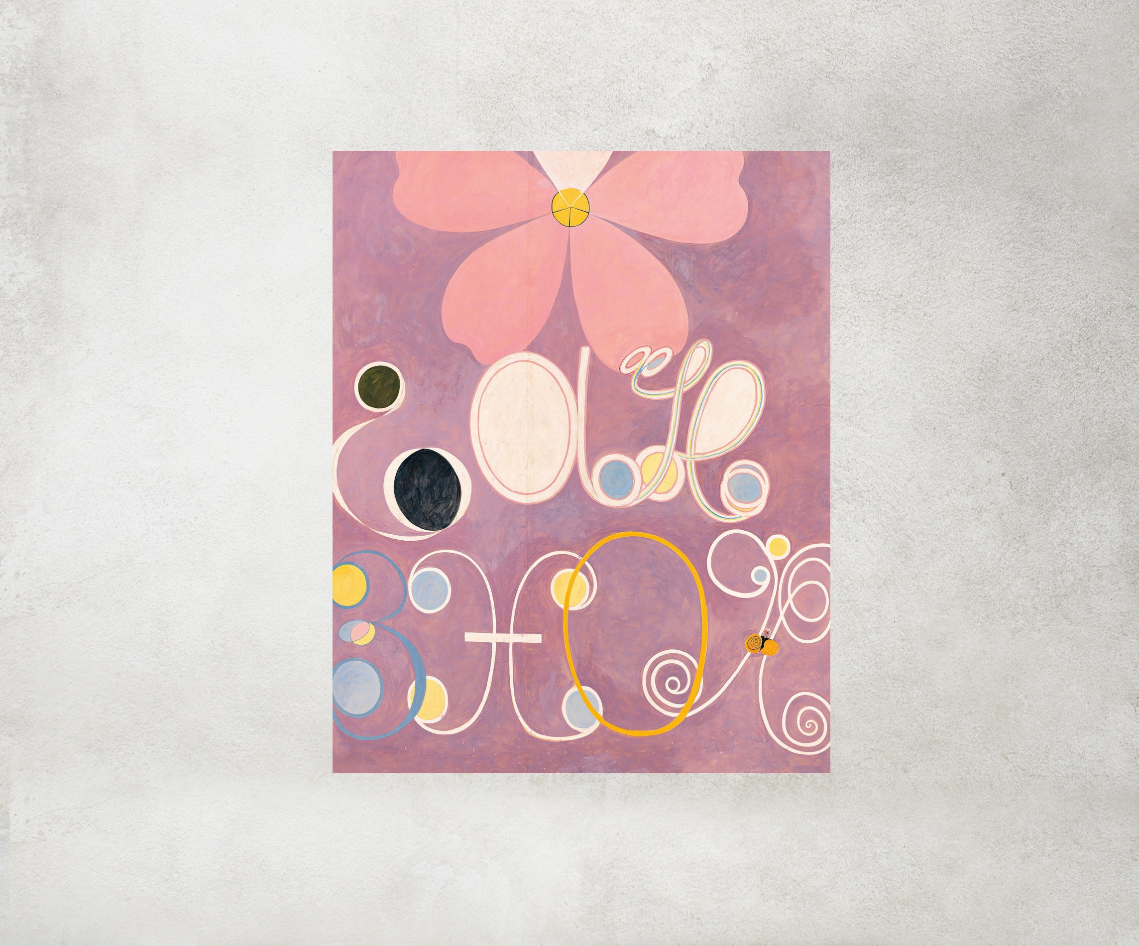 Hilma Af Klint Abstract Framed Art Print, The Ten Largest, No. 5, Adulthood