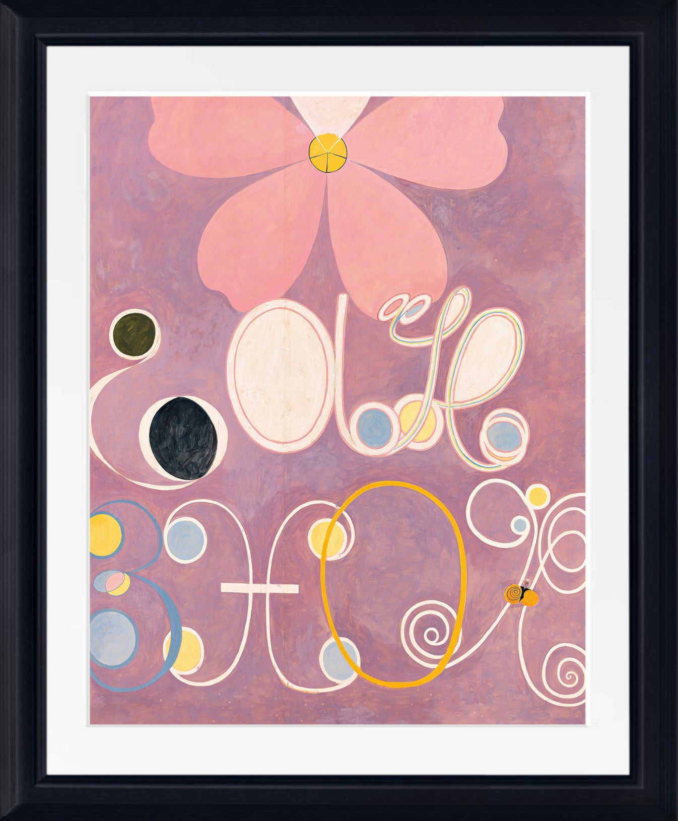 Hilma Af Klint Abstract Framed Art Print, The Ten Largest, No. 5, Adulthood