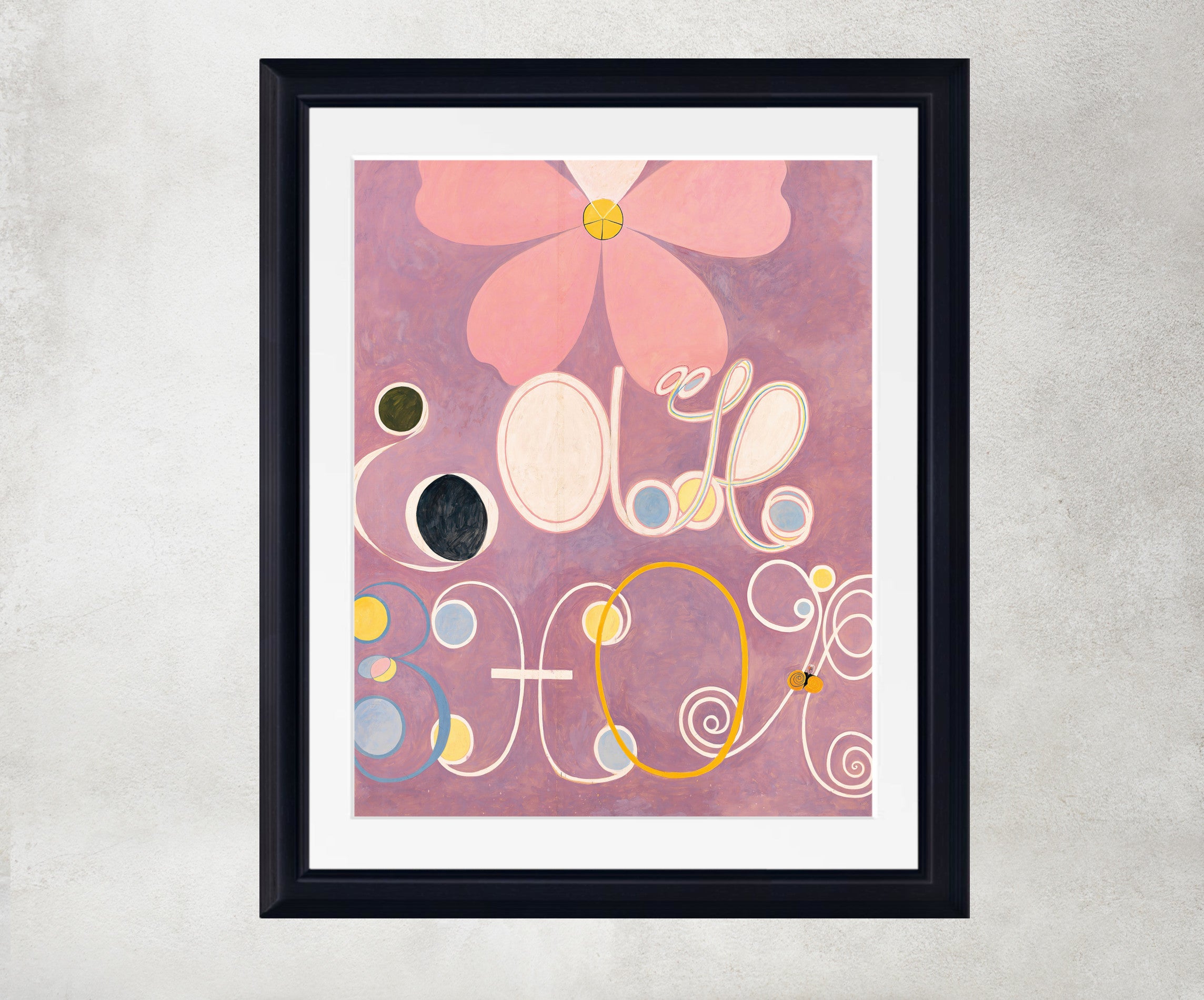 Hilma Af Klint Abstract Framed Art Print, The Ten Largest, No. 5, Adulthood