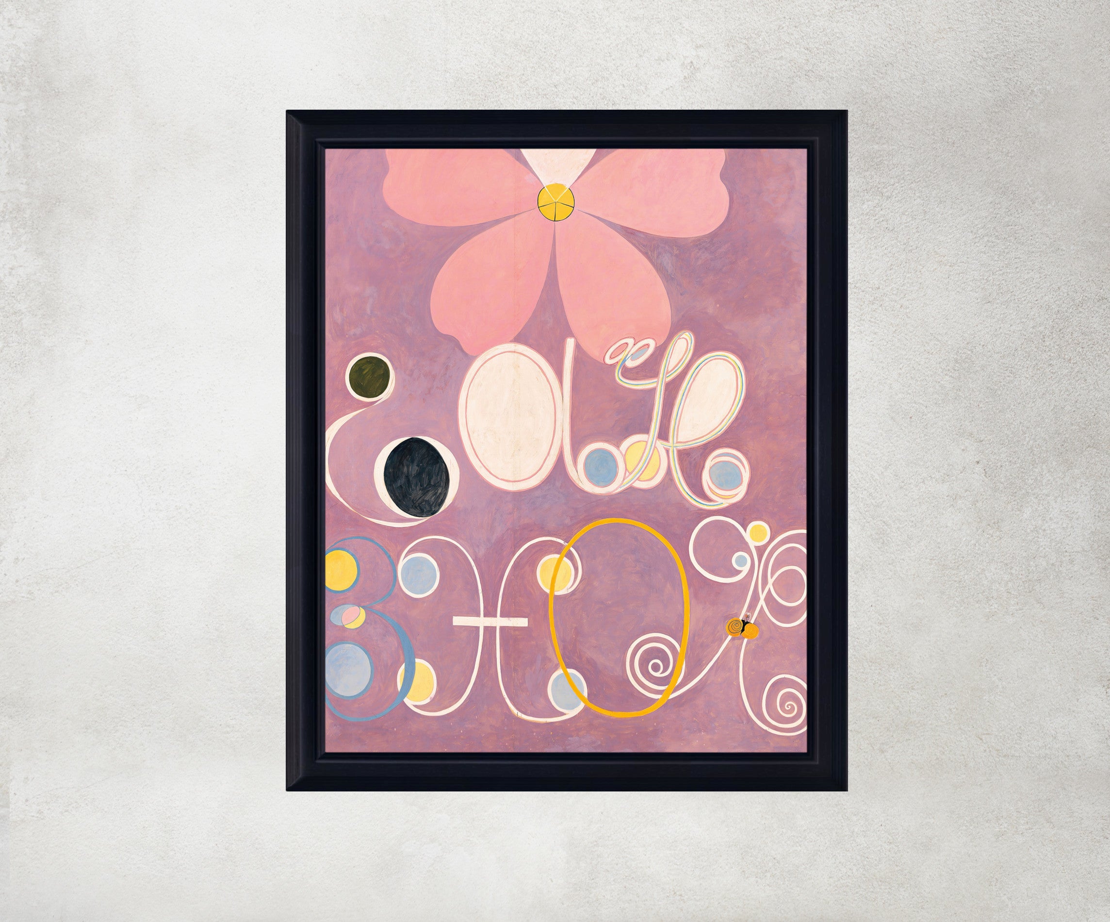 Hilma Af Klint Abstract Framed Art Print, The Ten Largest, No. 5, Adulthood