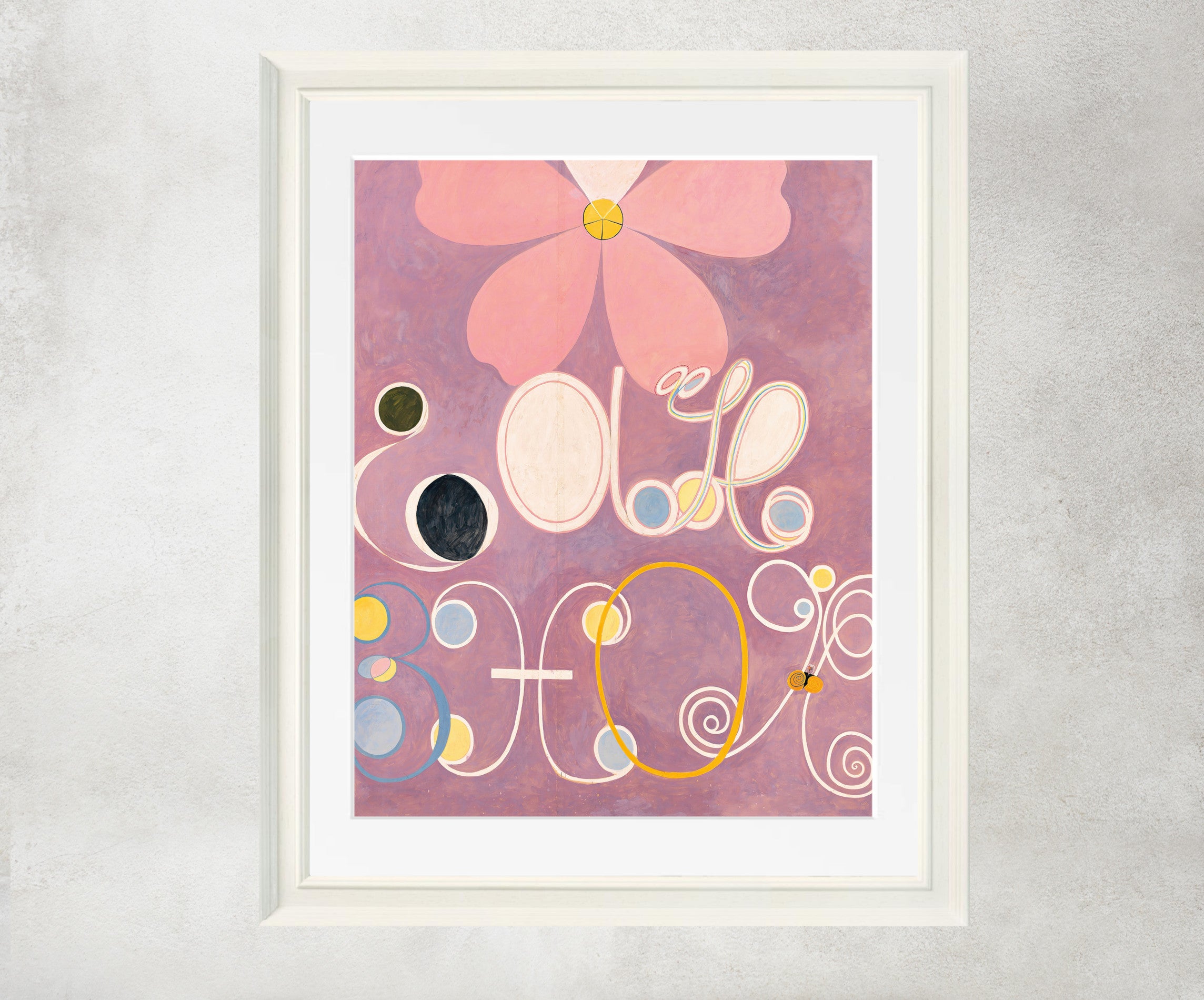 Hilma Af Klint Abstract Framed Art Print, The Ten Largest, No. 5, Adulthood